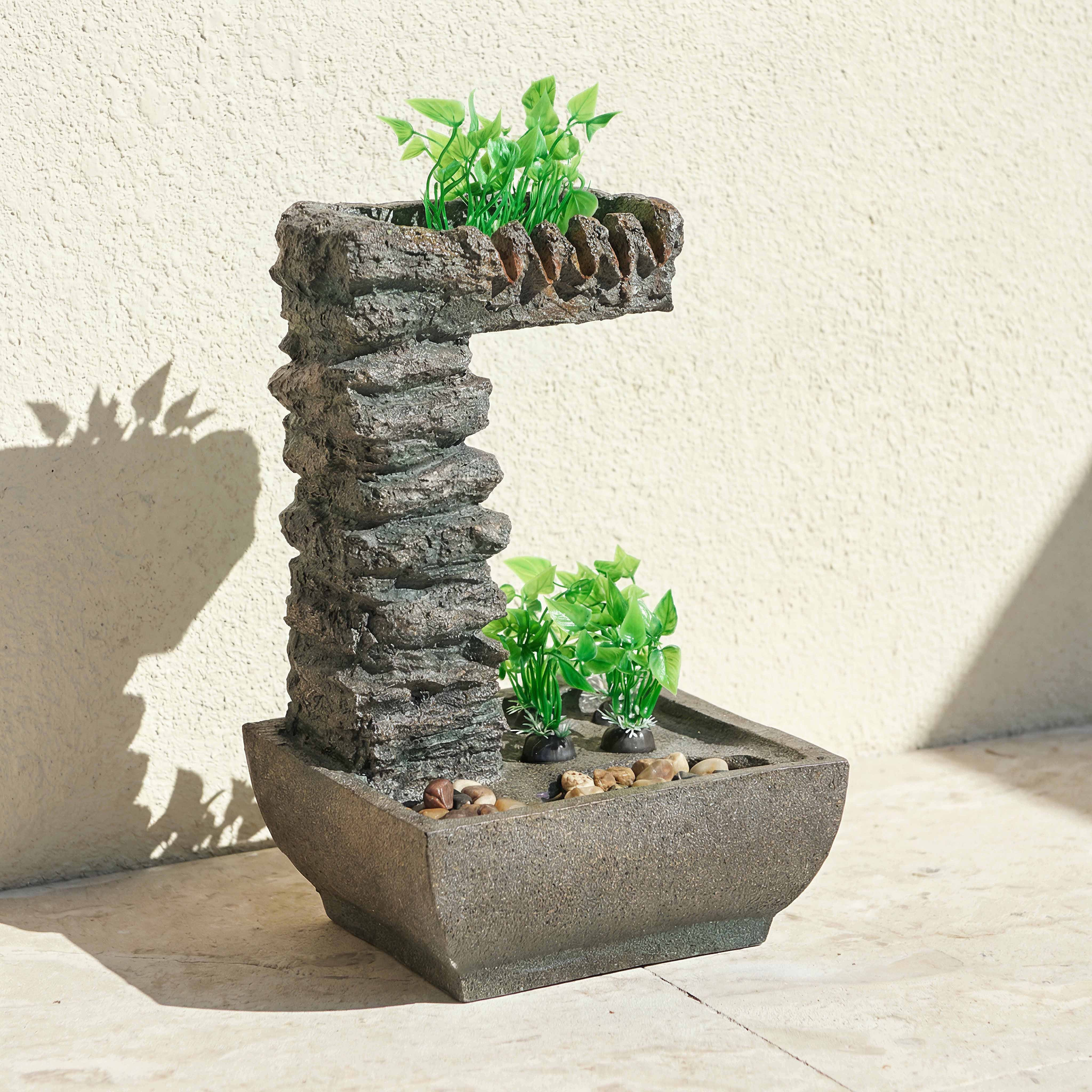 Celine Fountain with LED Light-household-gardenandoutdoor-fountains-image-1
