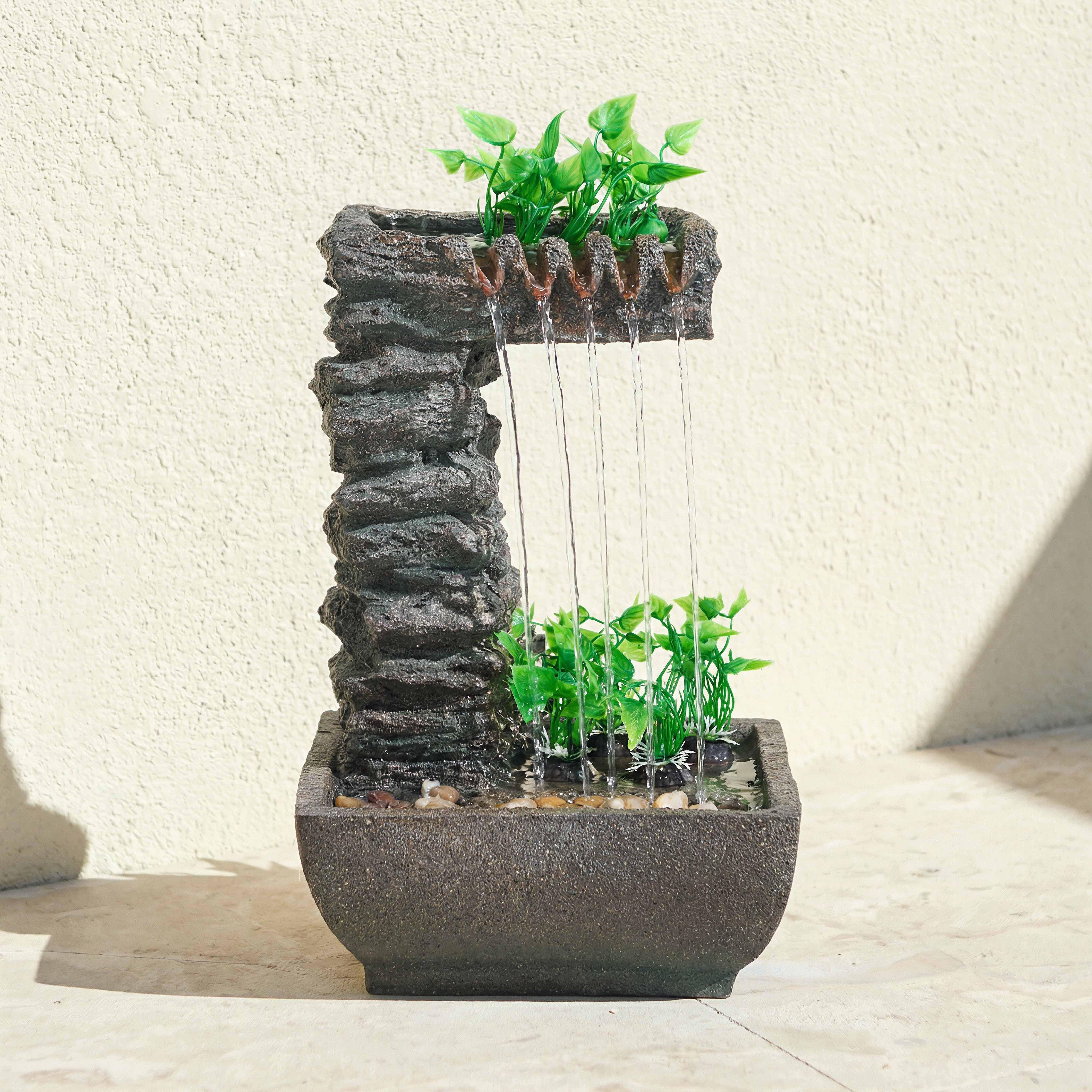 Celine Fountain with LED Light-household-gardenandoutdoor-fountains-image-2