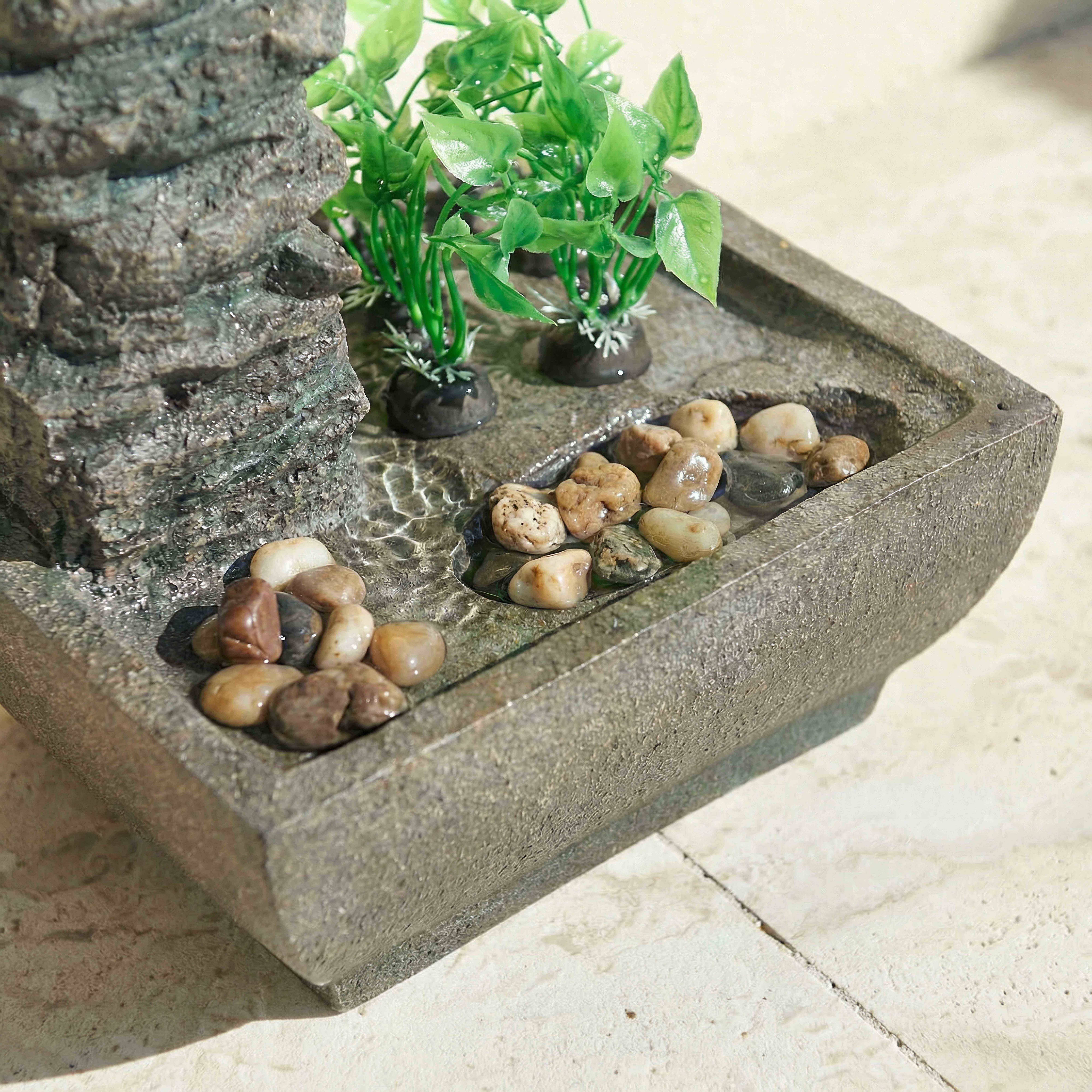 Celine Fountain with LED Light-household-gardenandoutdoor-fountains-image-3