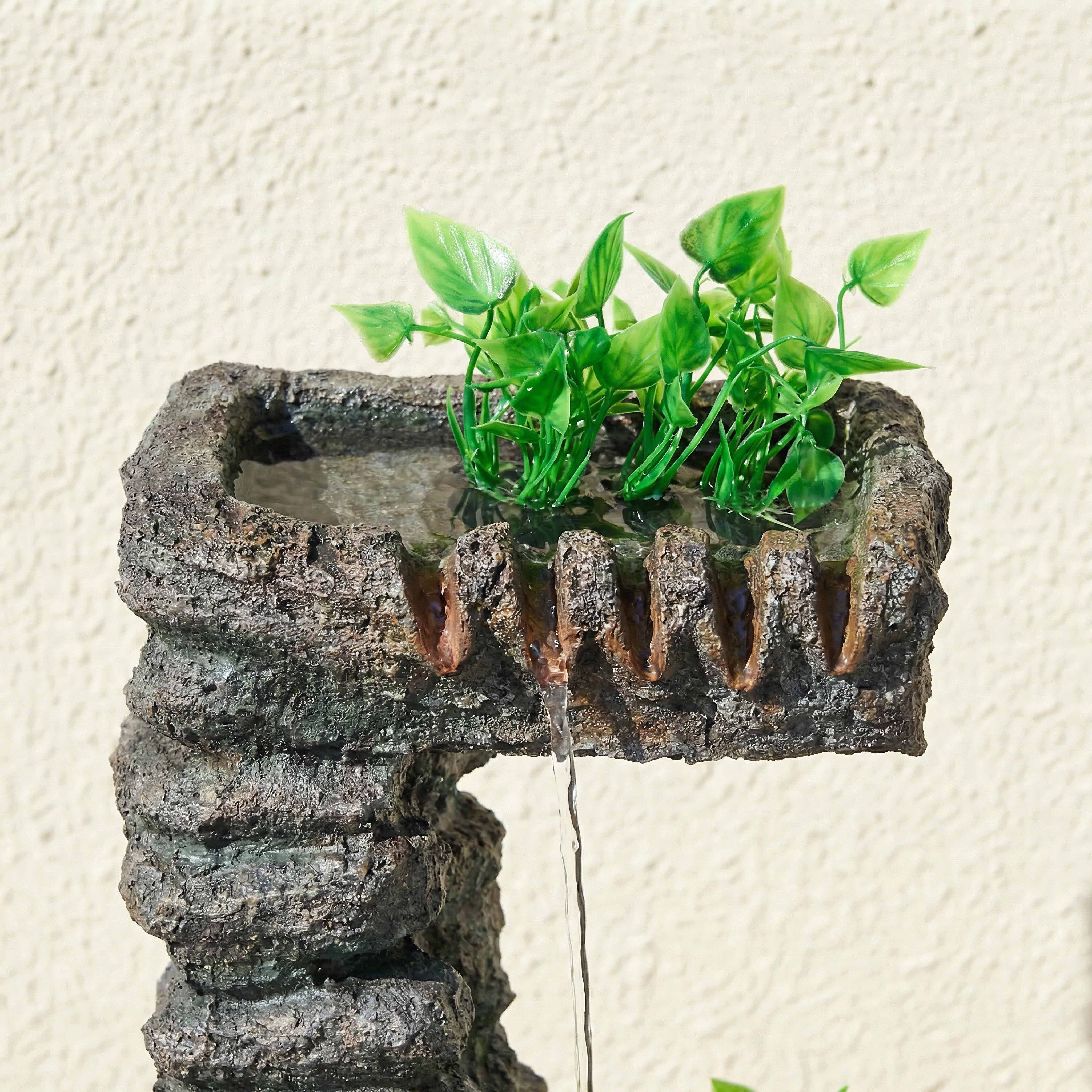 Celine Fountain with LED Light-household-gardenandoutdoor-fountains-image-4