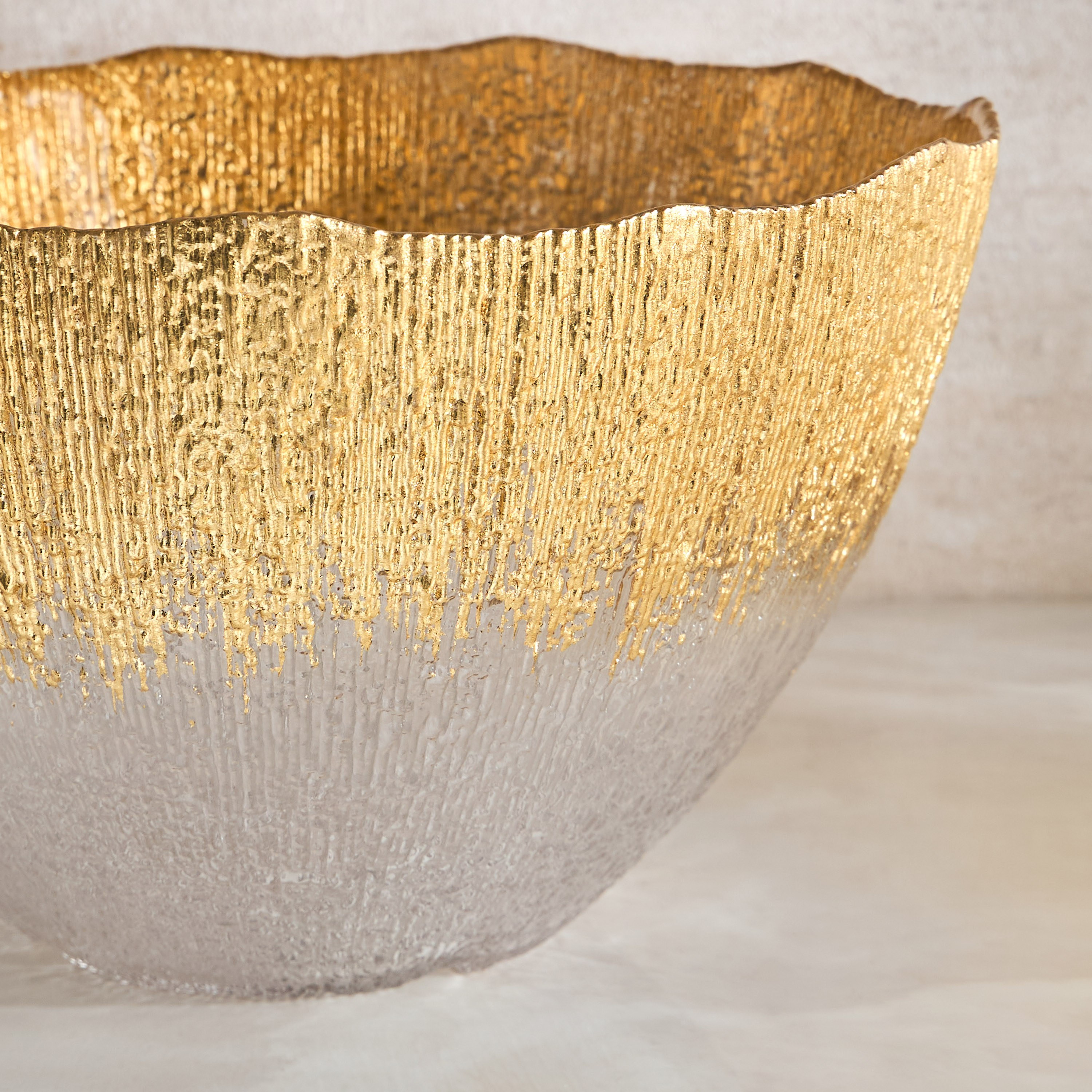 Fanous Glass Decorative Bowl - 28x28 cm-household-decor-vasesandbowls-image-2