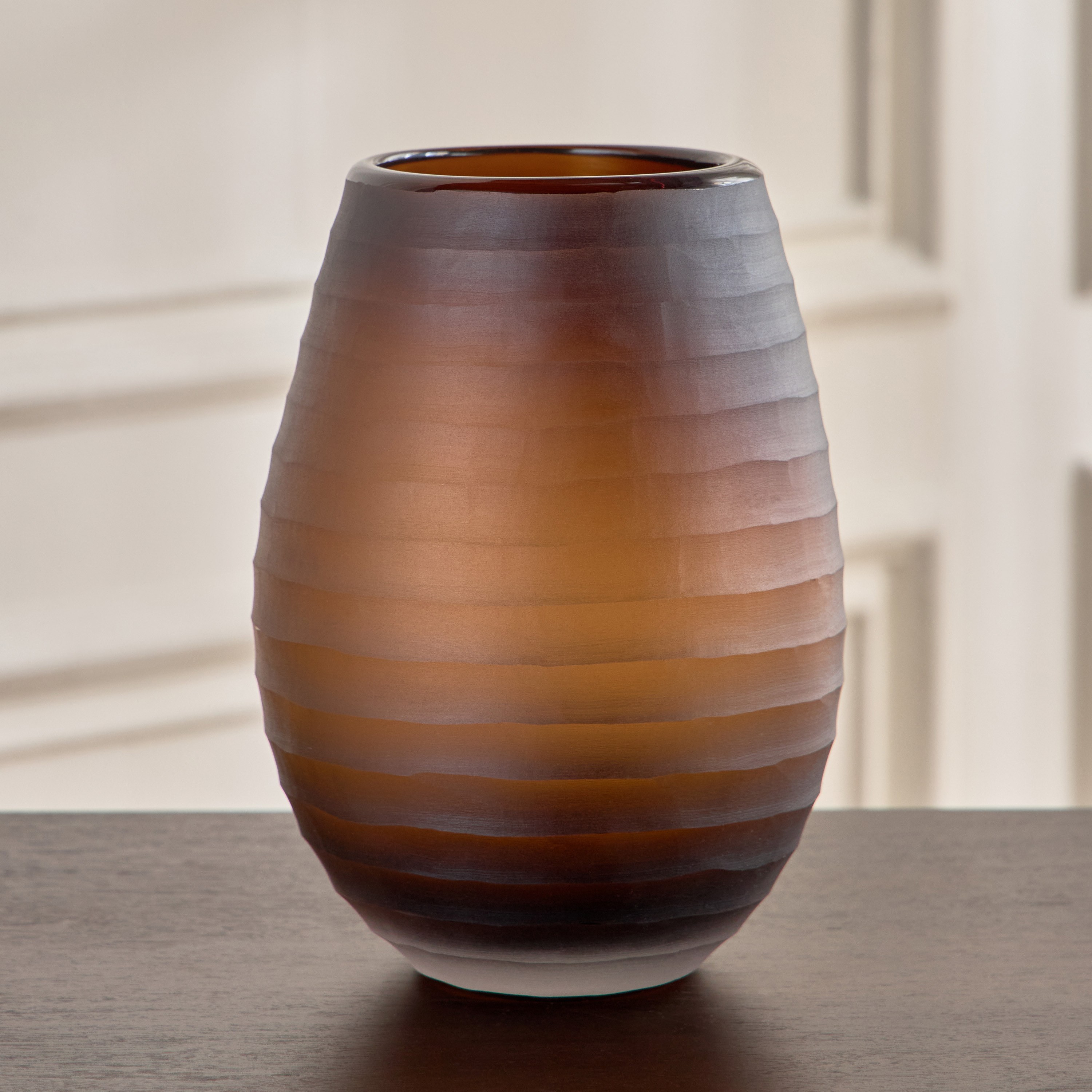 Dahab Glass Vase - 22 cm-household-decor-vasesandbowls-image-1