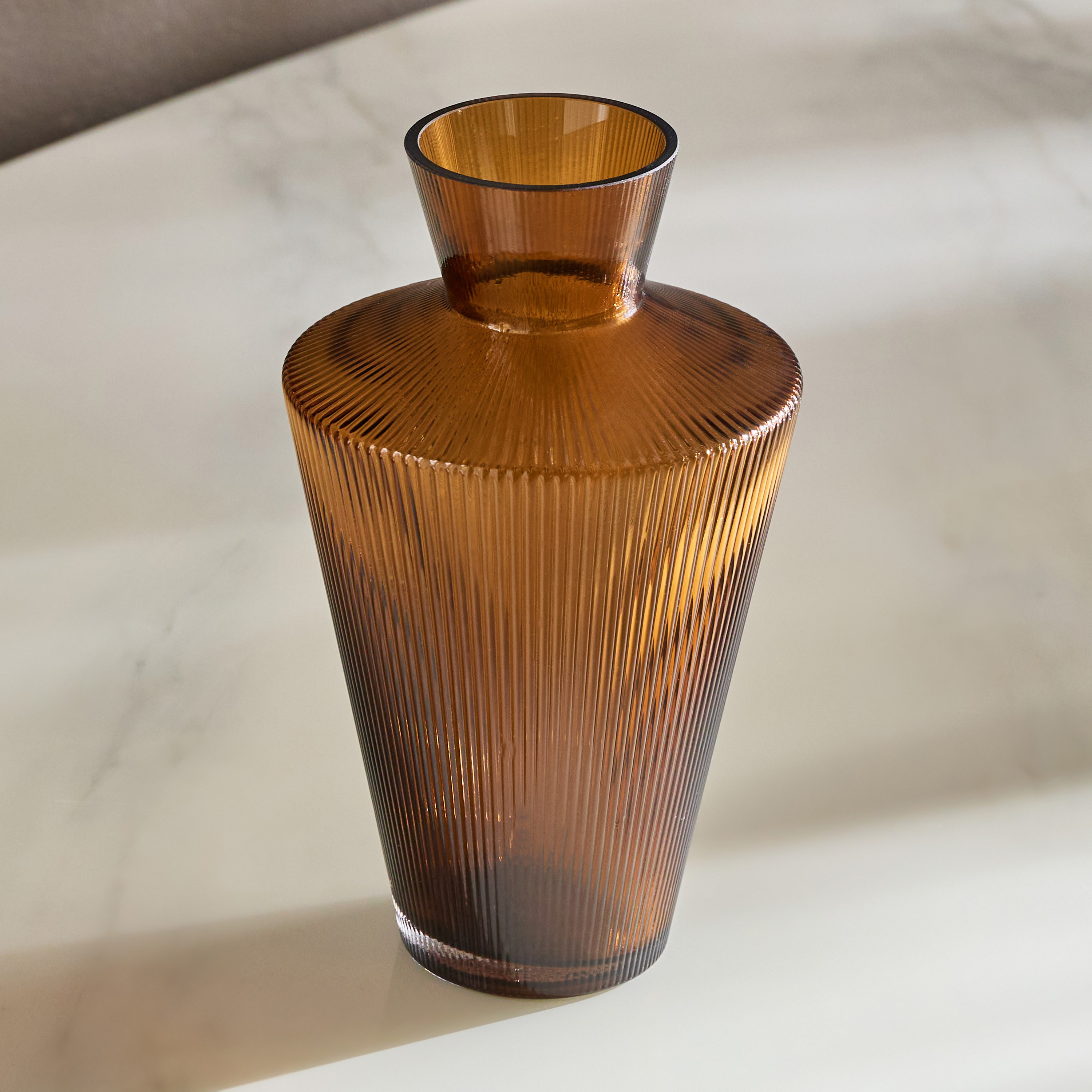 مزهرية زجاج - فانوس - 25 سم-household-decor-vasesandbowls-image-2