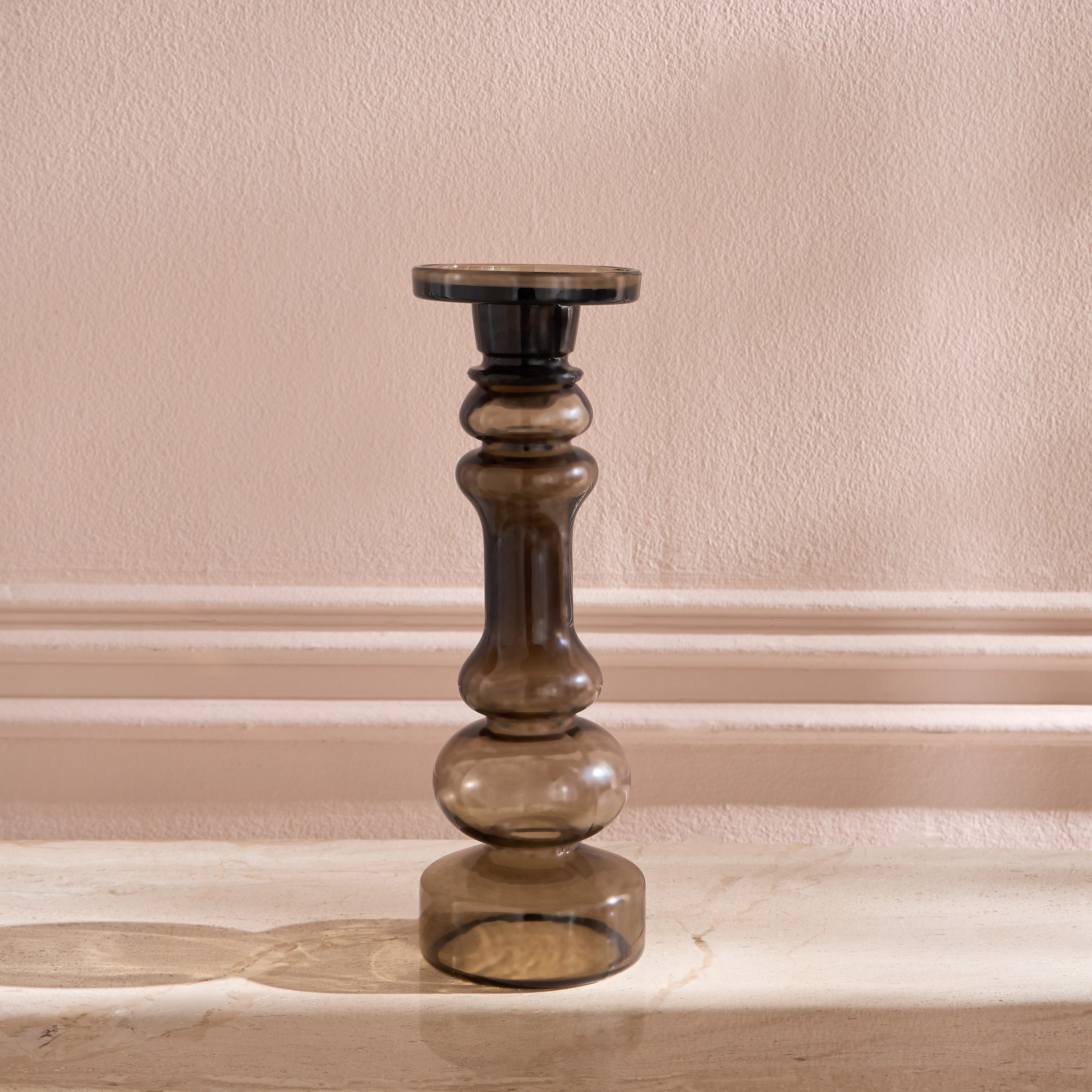 Lotus Pillar Candleholder-household-decor-candleholdersandlanterns-image-1