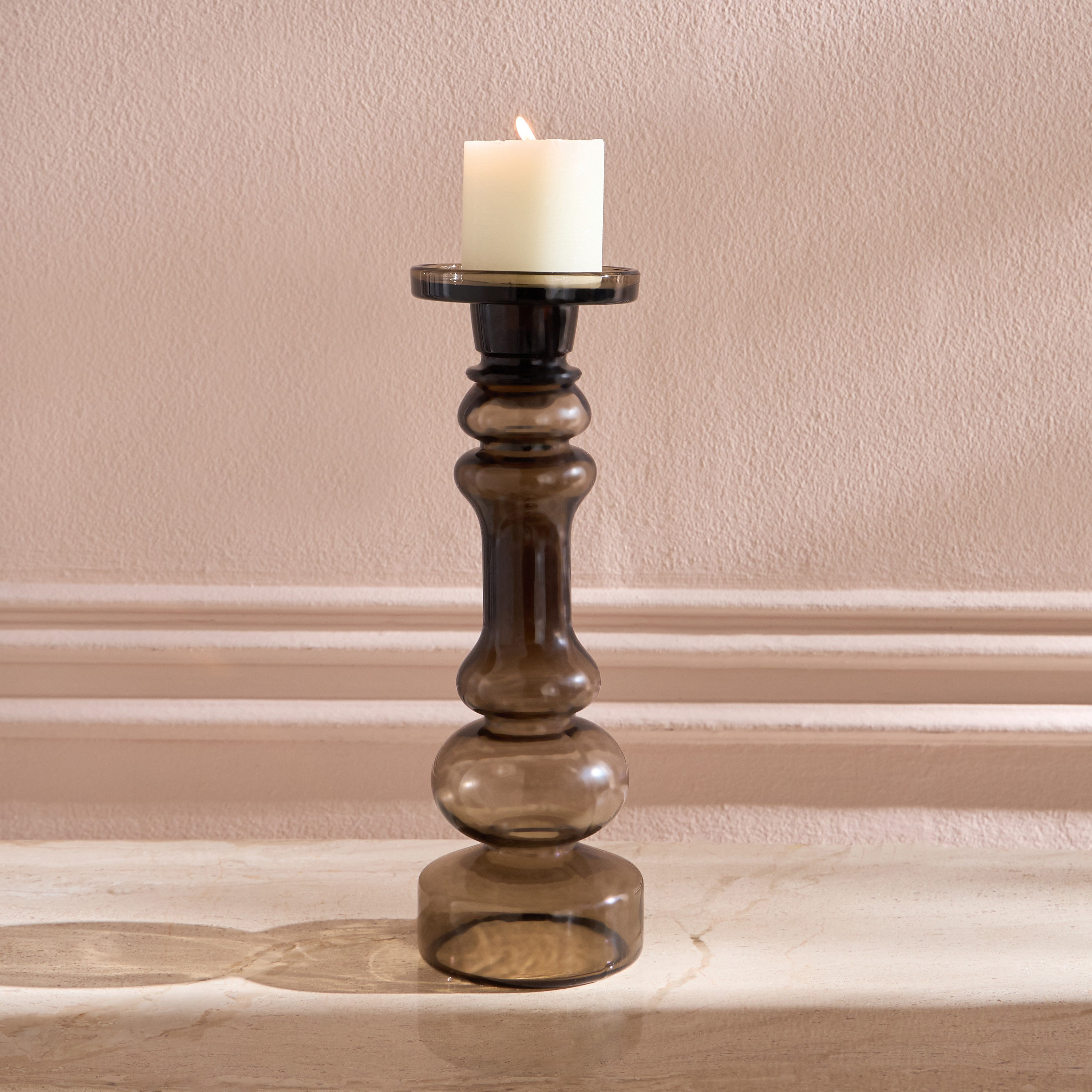 Lotus Pillar Candleholder-household-decor-candleholdersandlanterns-image-2