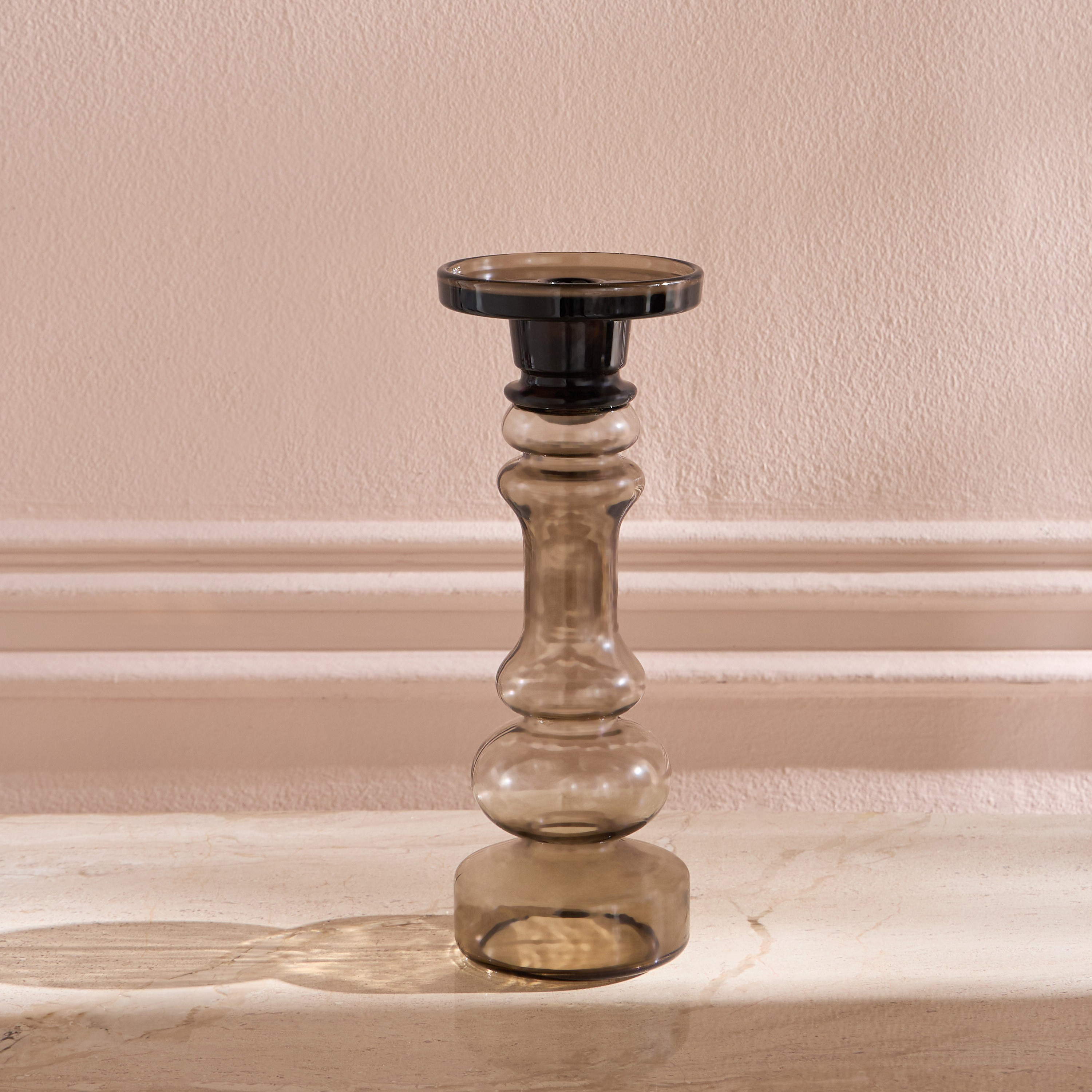 Lotus Pillar Candleholder-household-decor-candleholdersandlanterns-image-1