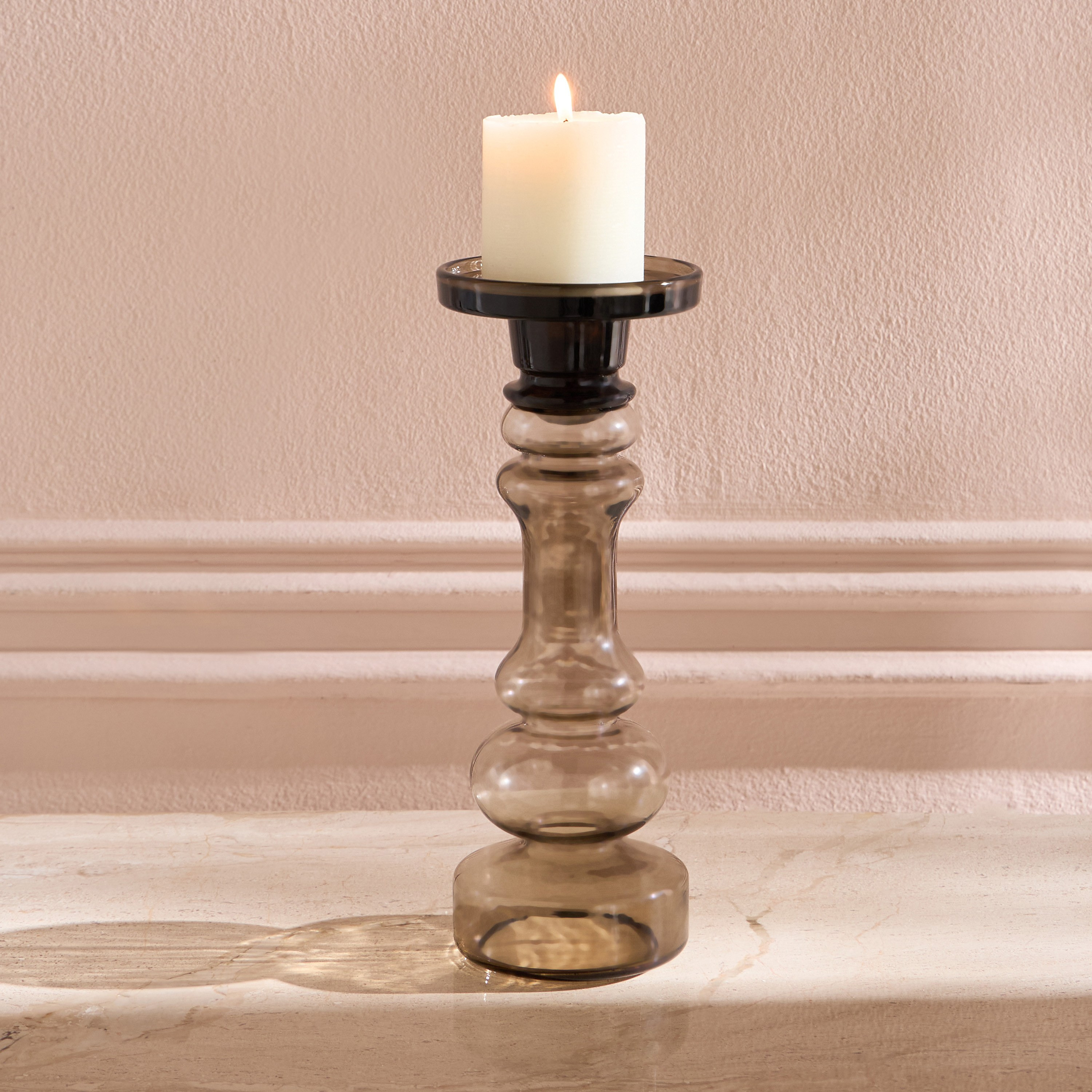 Lotus Pillar Candleholder-household-decor-candleholdersandlanterns-image-2