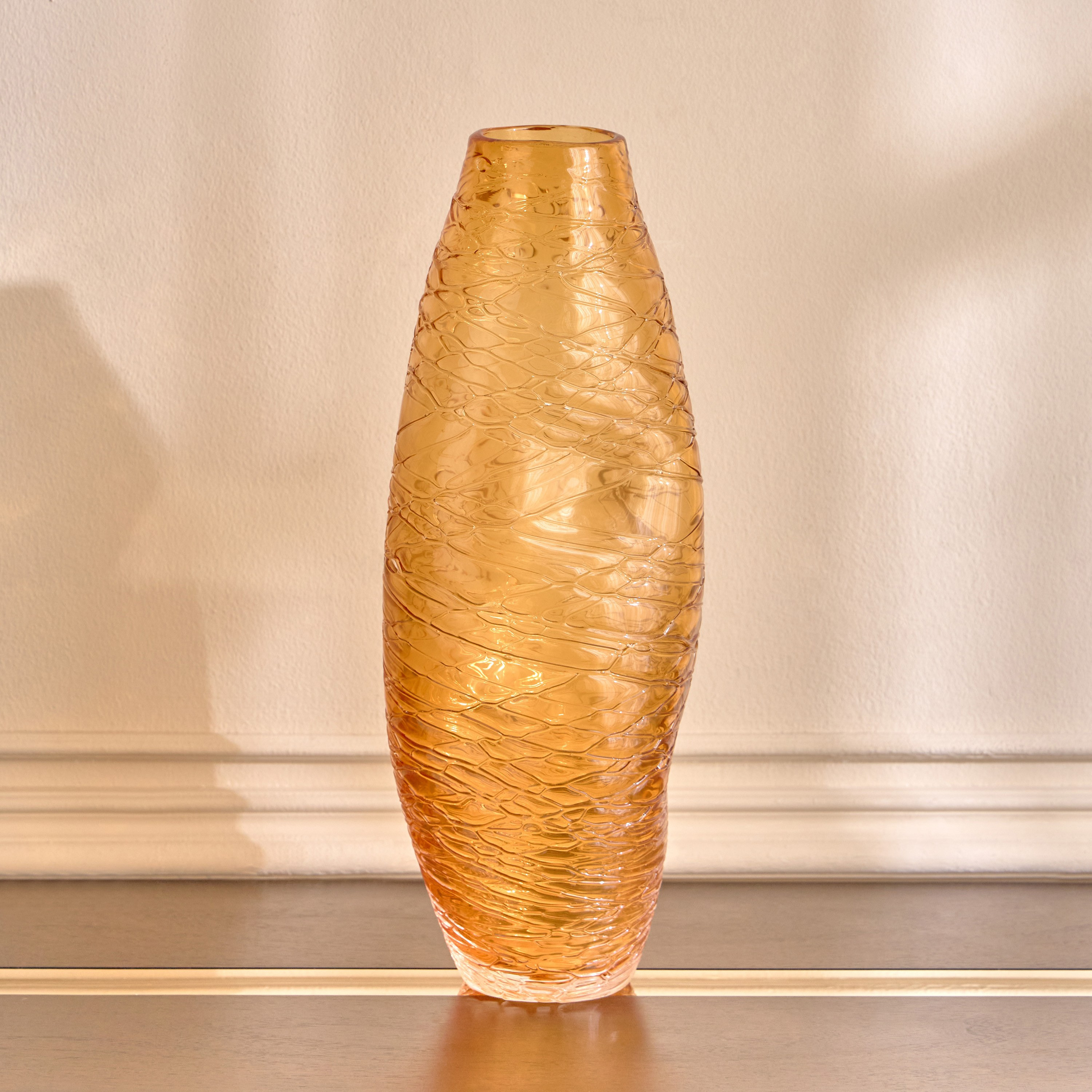 Dahab Glass Vase - 43 cm-household-decor-vasesandbowls-image-1