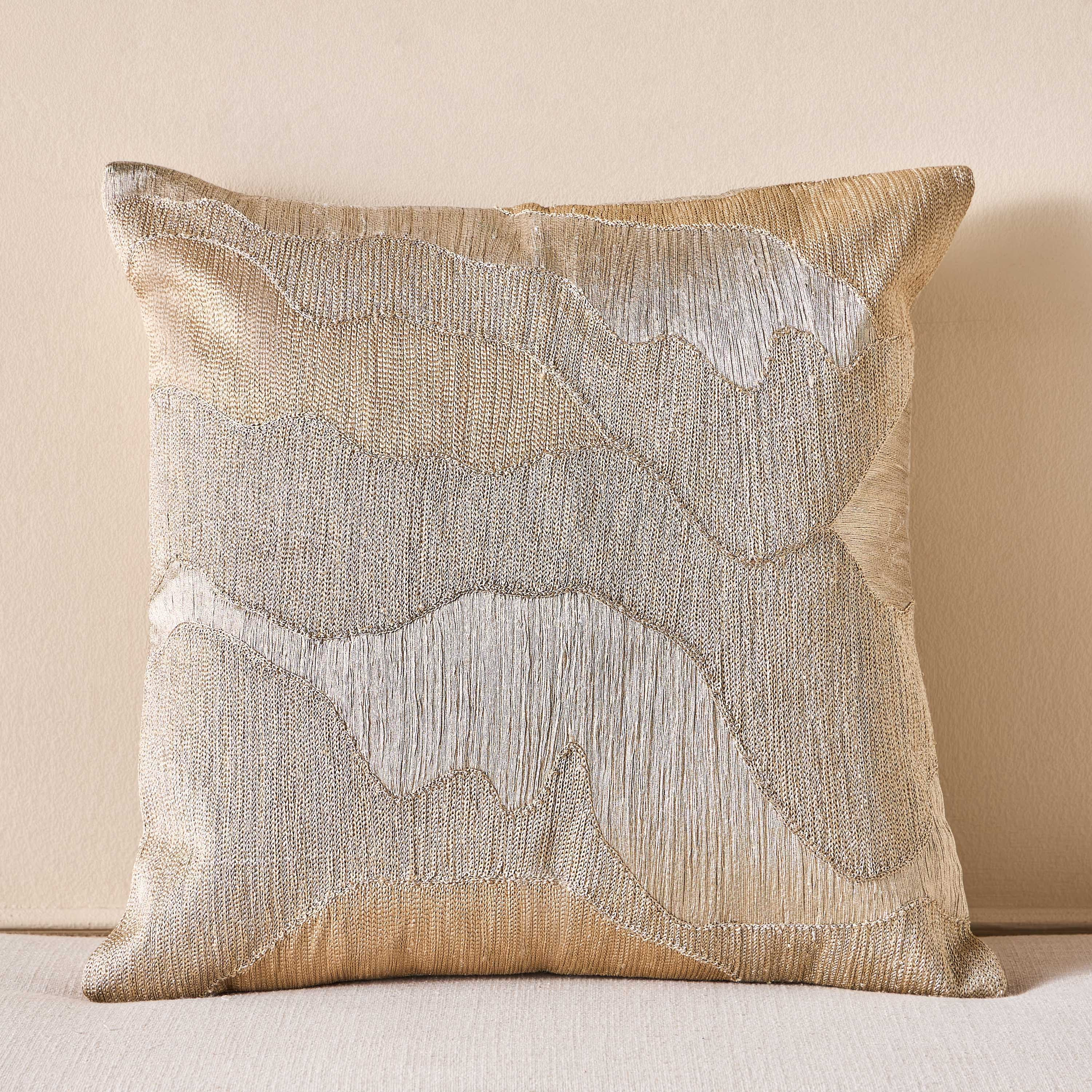 Lateef Embroidered Cushion Cover - 50x50 cm-household-cushionsandthrows-cushioncovers-image-1