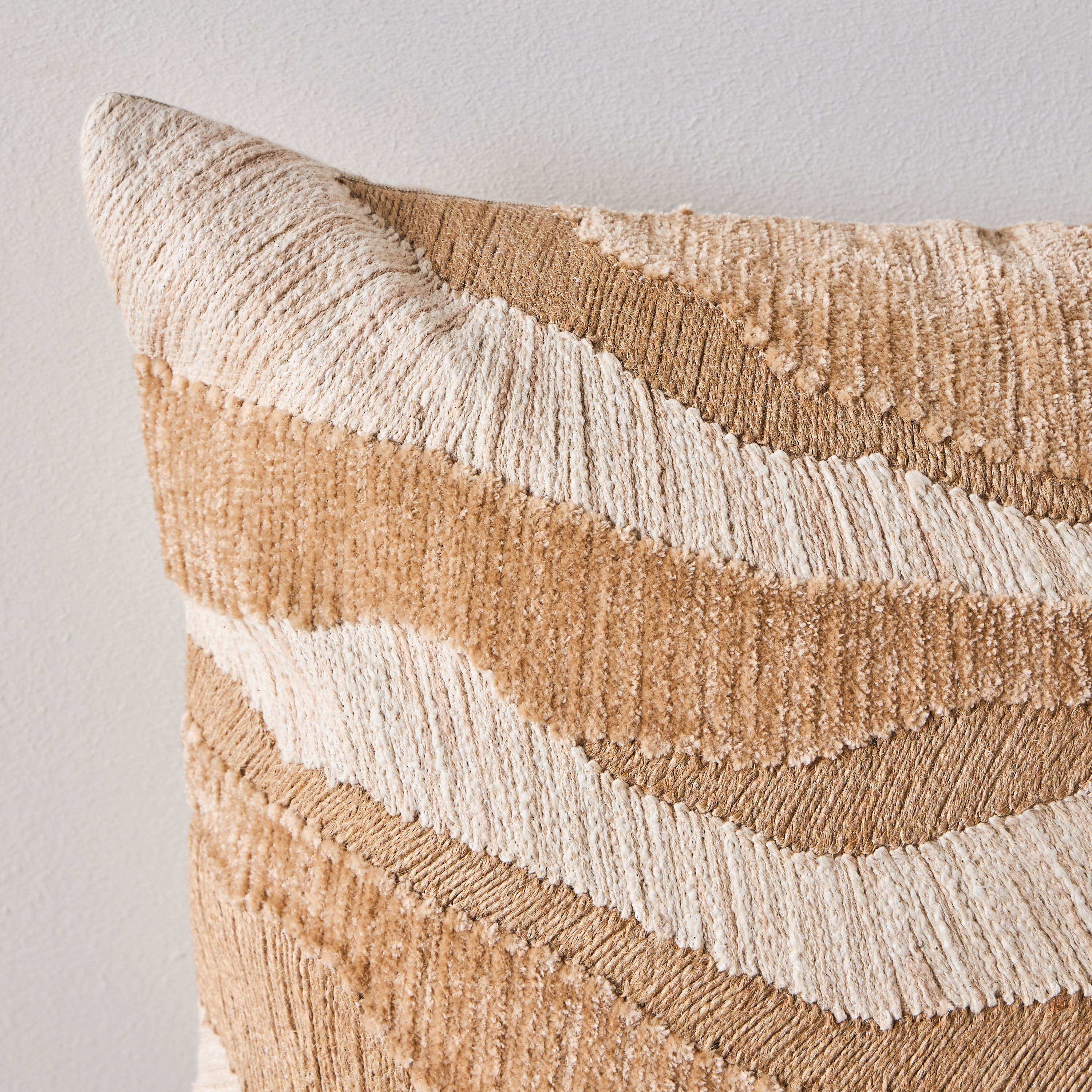 Lateef Embroidered Filled Cushion - 50x50 cm-household-cushionsandthrows-filledcushions-decorativecushions-image-2