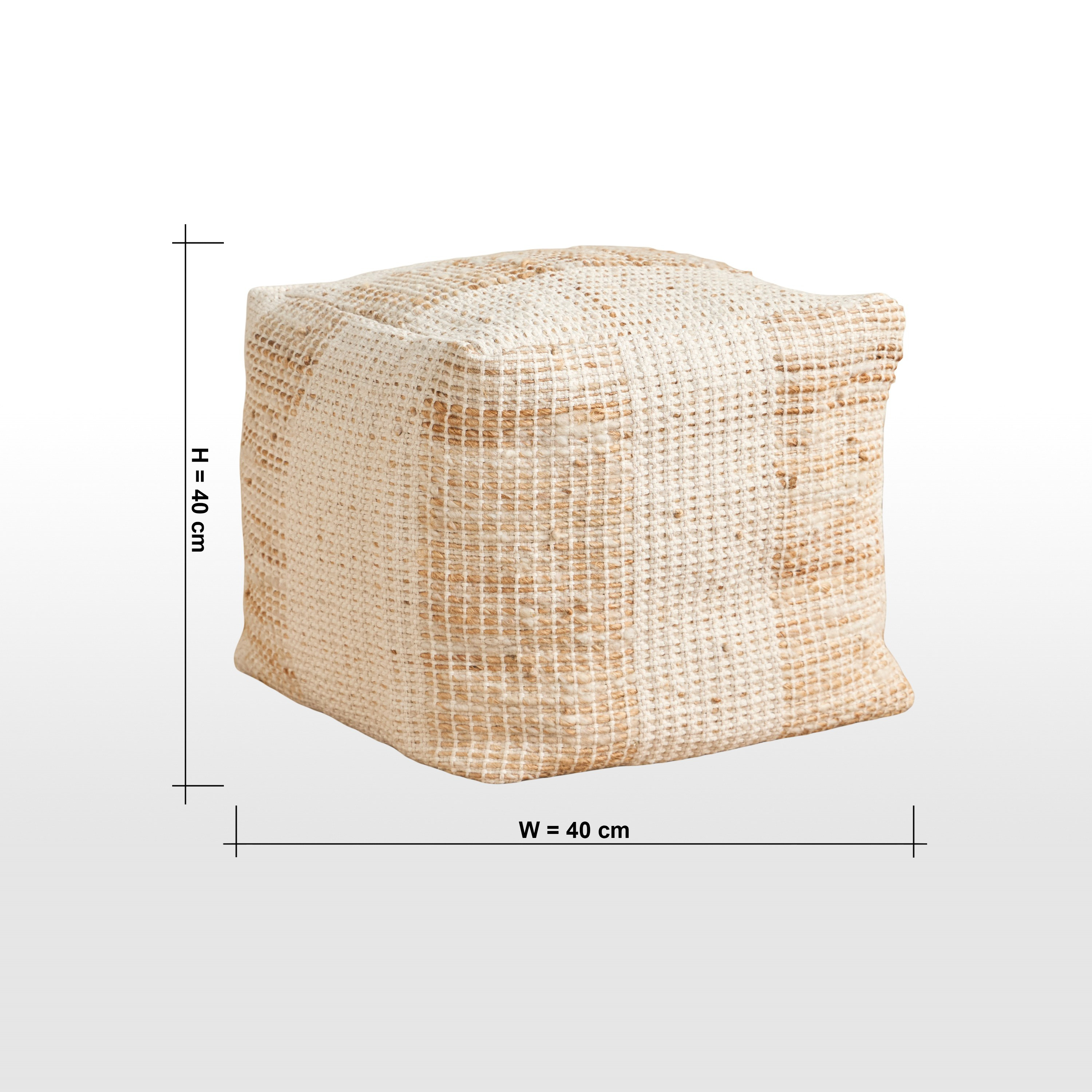 Cyrus Pouf - 40x40 cm-household-cushionsandthrows-floorcushions-image-5