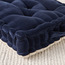 Amalia Velvet Weave Floor Cushion - 50x50 cm-household-cushionsandthrows-floorcushions-image-2