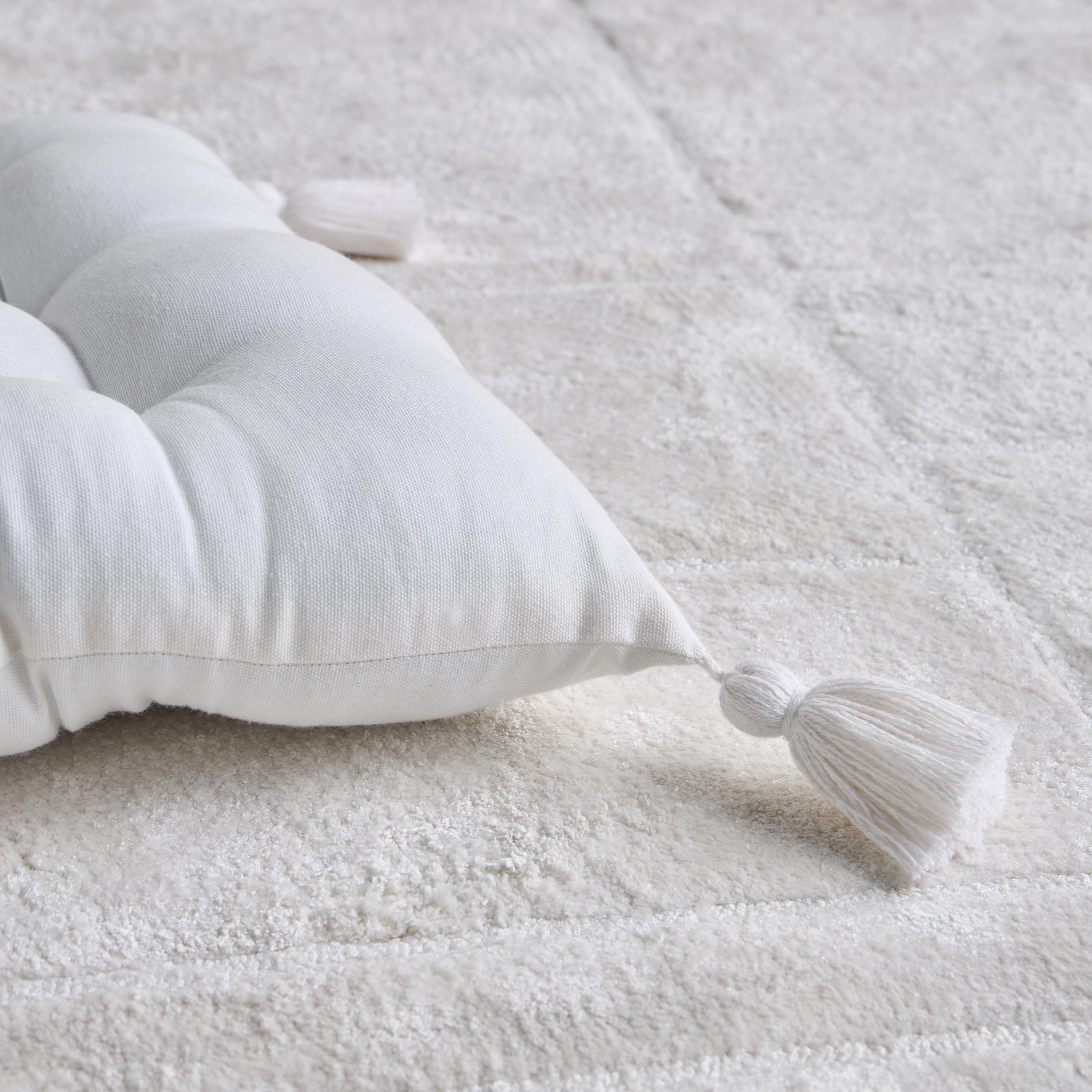 Amalia Tufted Floor Cushion - 40x80 cm-household-cushionsandthrows-floorcushions-image-3