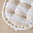 Lyla Slub Stripes Floor Cushion - 50x50 cm-household-cushionsandthrows-floorcushions-image-2