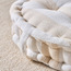 Lyla Slub Stripes Floor Cushion - 50x50 cm-household-cushionsandthrows-floorcushions-image-3