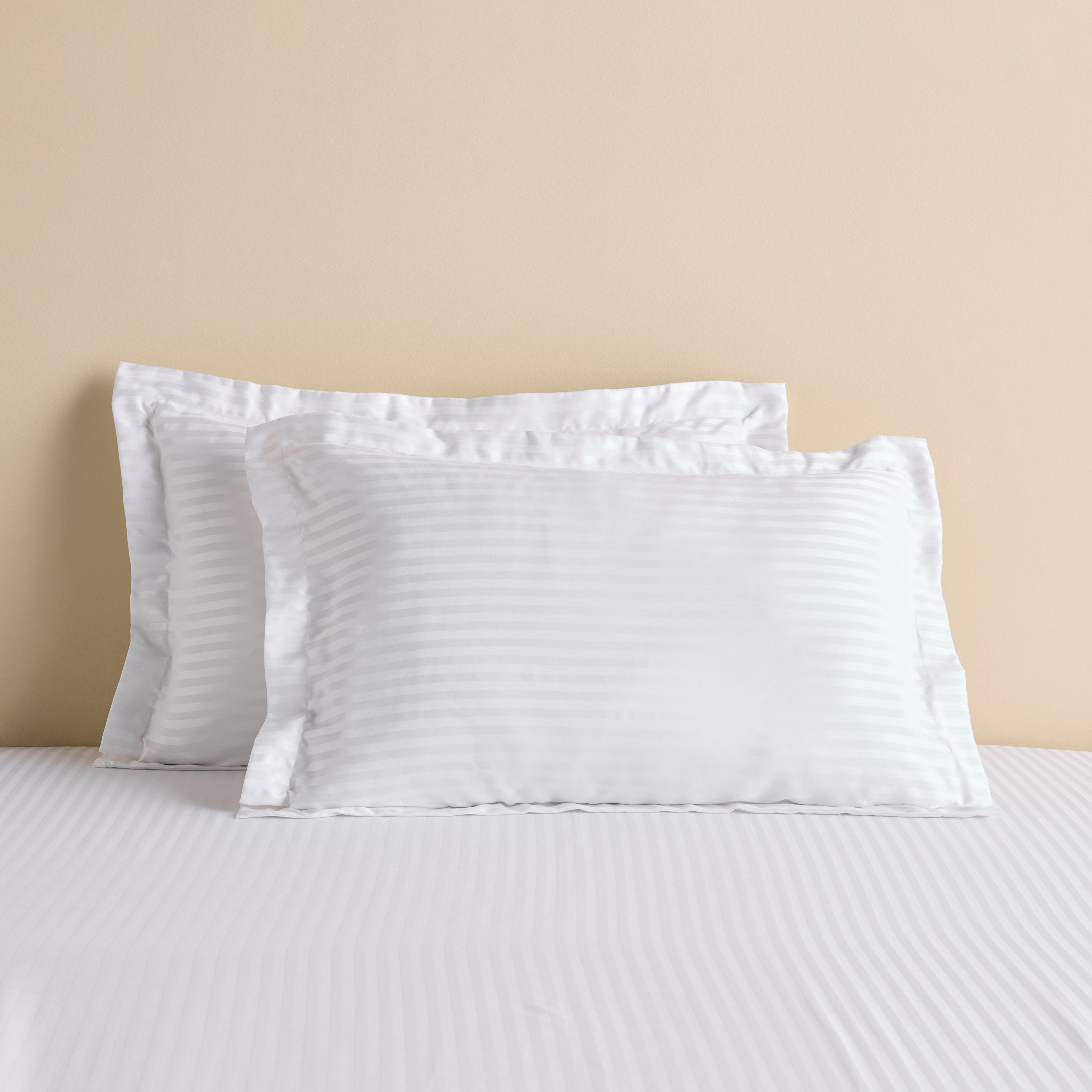 Hotel Stripe 2-Piece Pillowcase Set - 50x75 cm-household-bedding-sheetsandpillowcases-pillowcases-image-1
