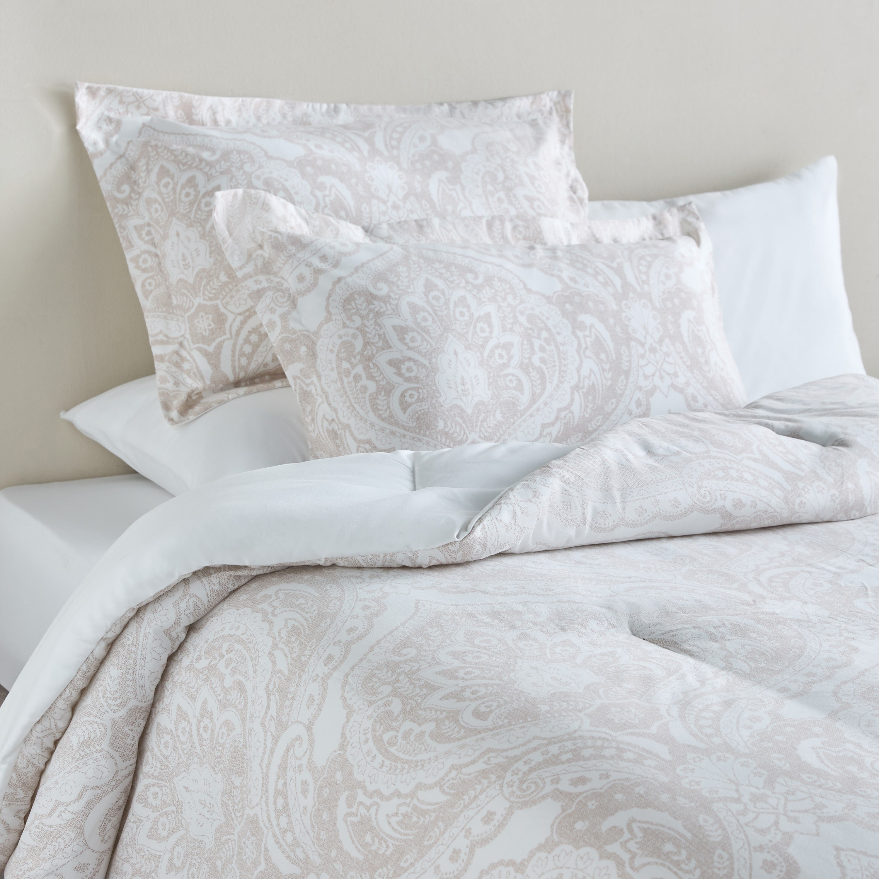 Paz Classical Printed 6-Piece Queen Comforter and Sheet Set - 200x240 cm-household-bedding-comfortersandbedspreads-bedinabag-image-1
