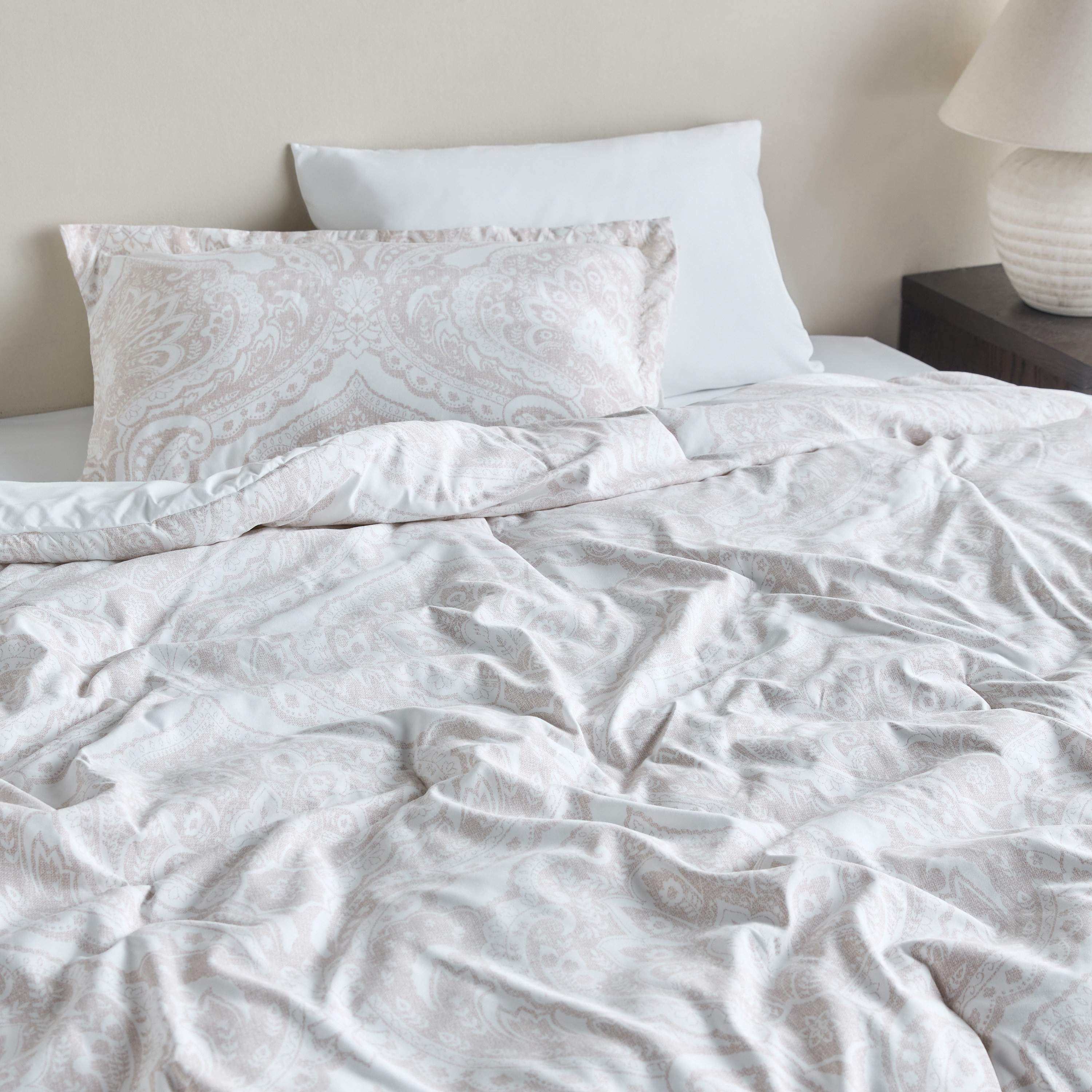 Paz Classical Printed 4-Piece Full Comforter and Sheet Set - 160x240 cm-household-bedding-comfortersandbedspreads-bedinabag-image-7