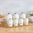طقم علب 7 قطع مع حامل معدني - راقية-household-kitchen-foodstorage-pantryandstorage-image-2