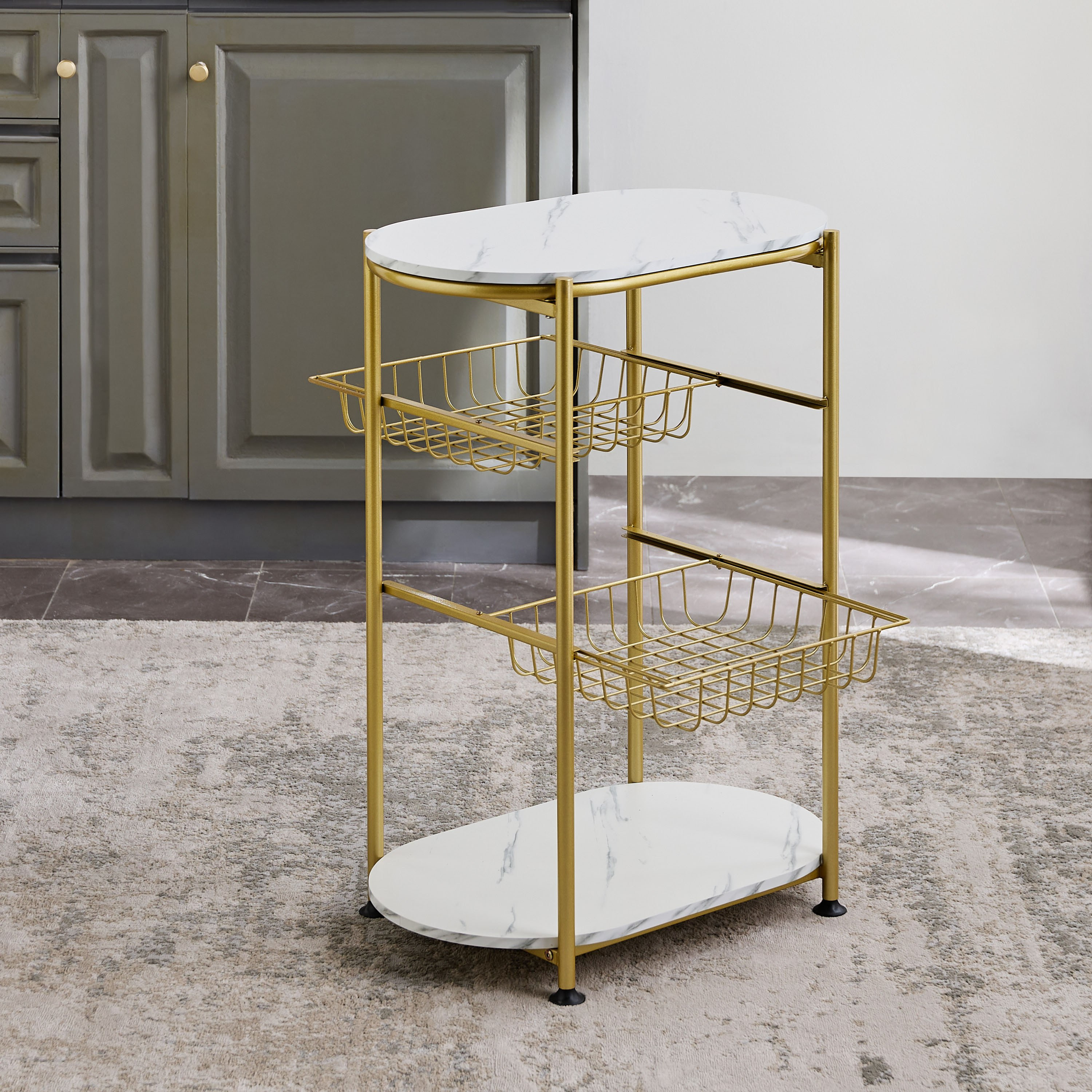 Jason 4-Tier Kitchen Trolley-household-kitchen-kitchenorganising-kitchentrolleys-image-3