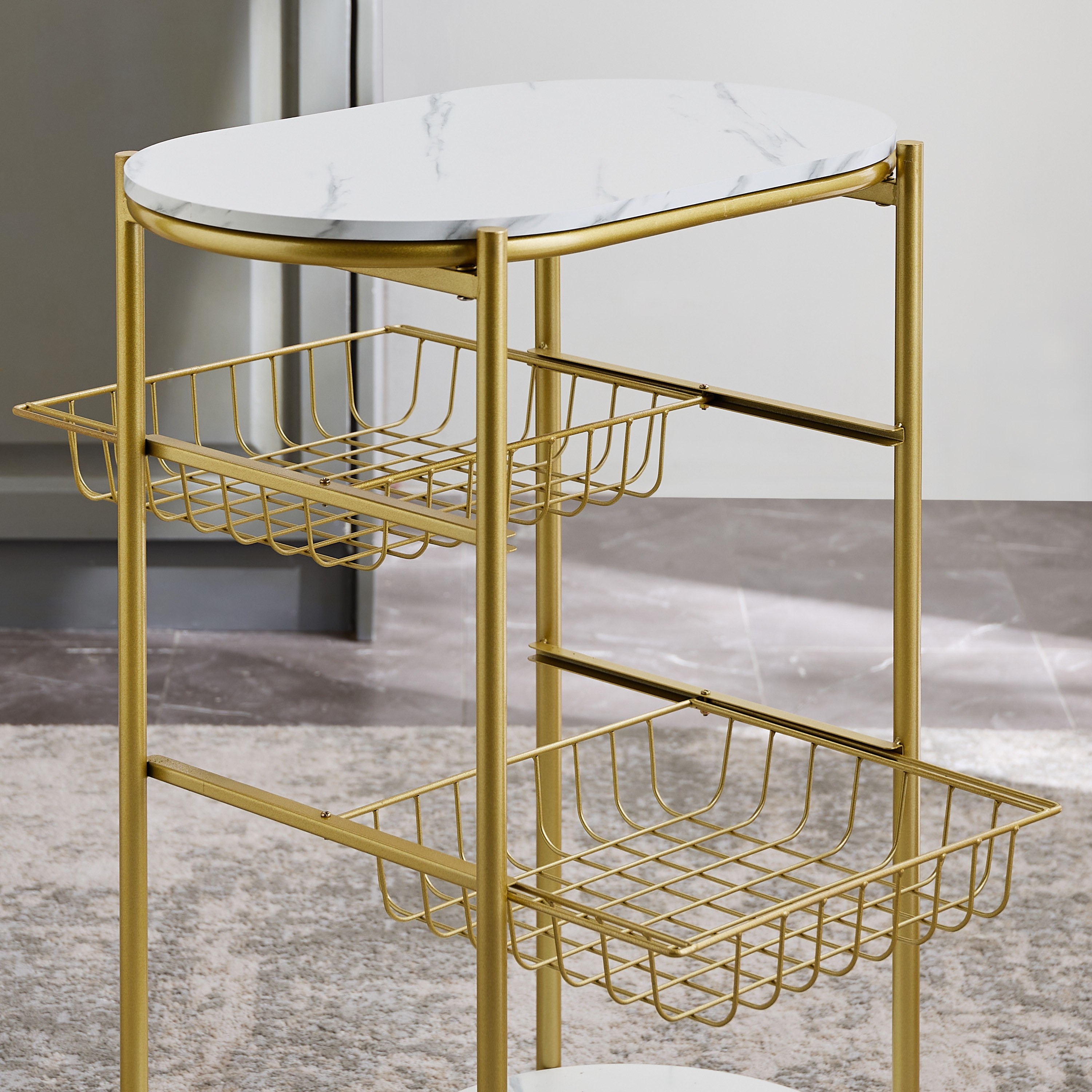 Jason 4-Tier Kitchen Trolley-household-kitchen-kitchenorganising-kitchentrolleys-image-5