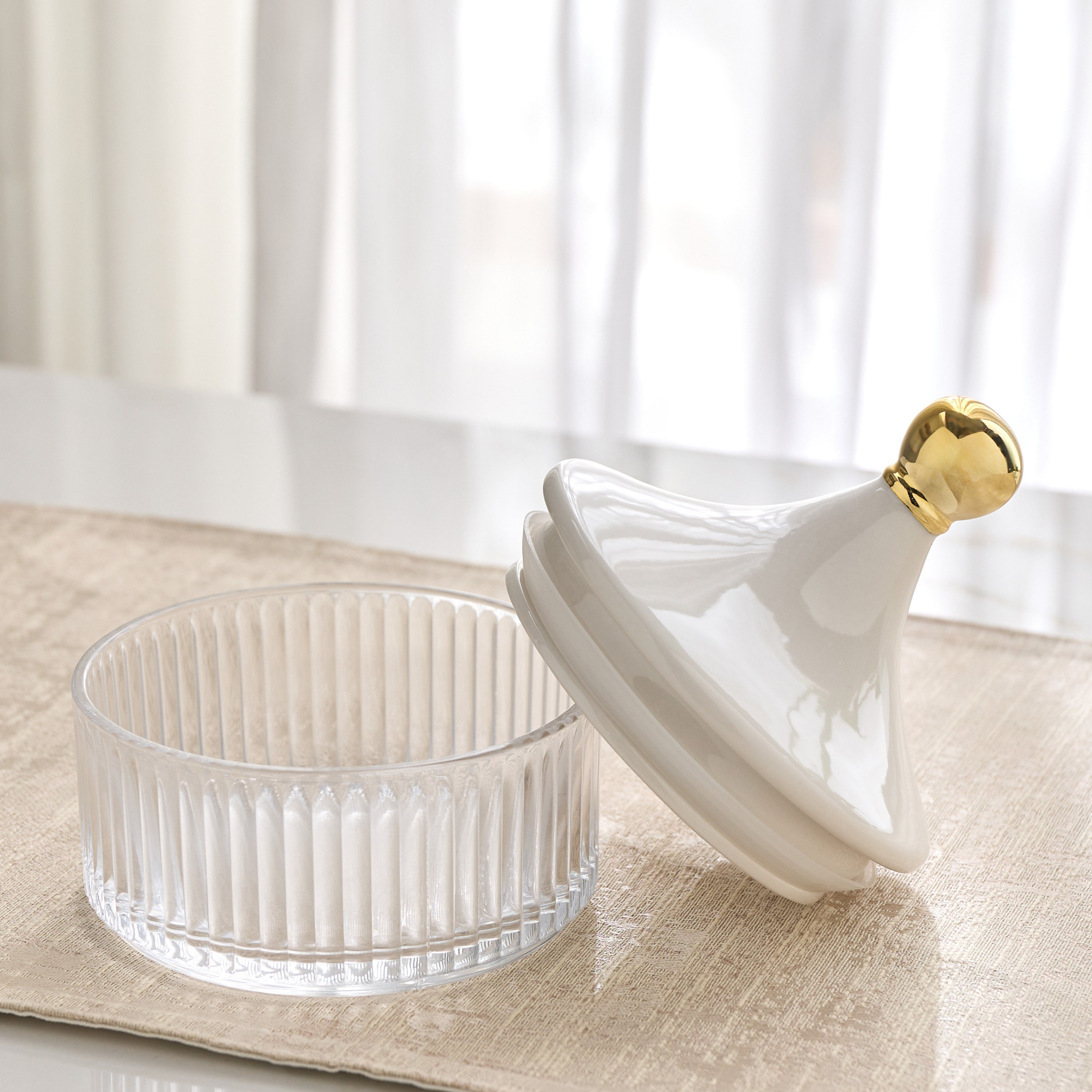 Adeenah Storage Container Ceramic Lid  - 315 ml-household-kitchen-foodstorage-containers-image-2