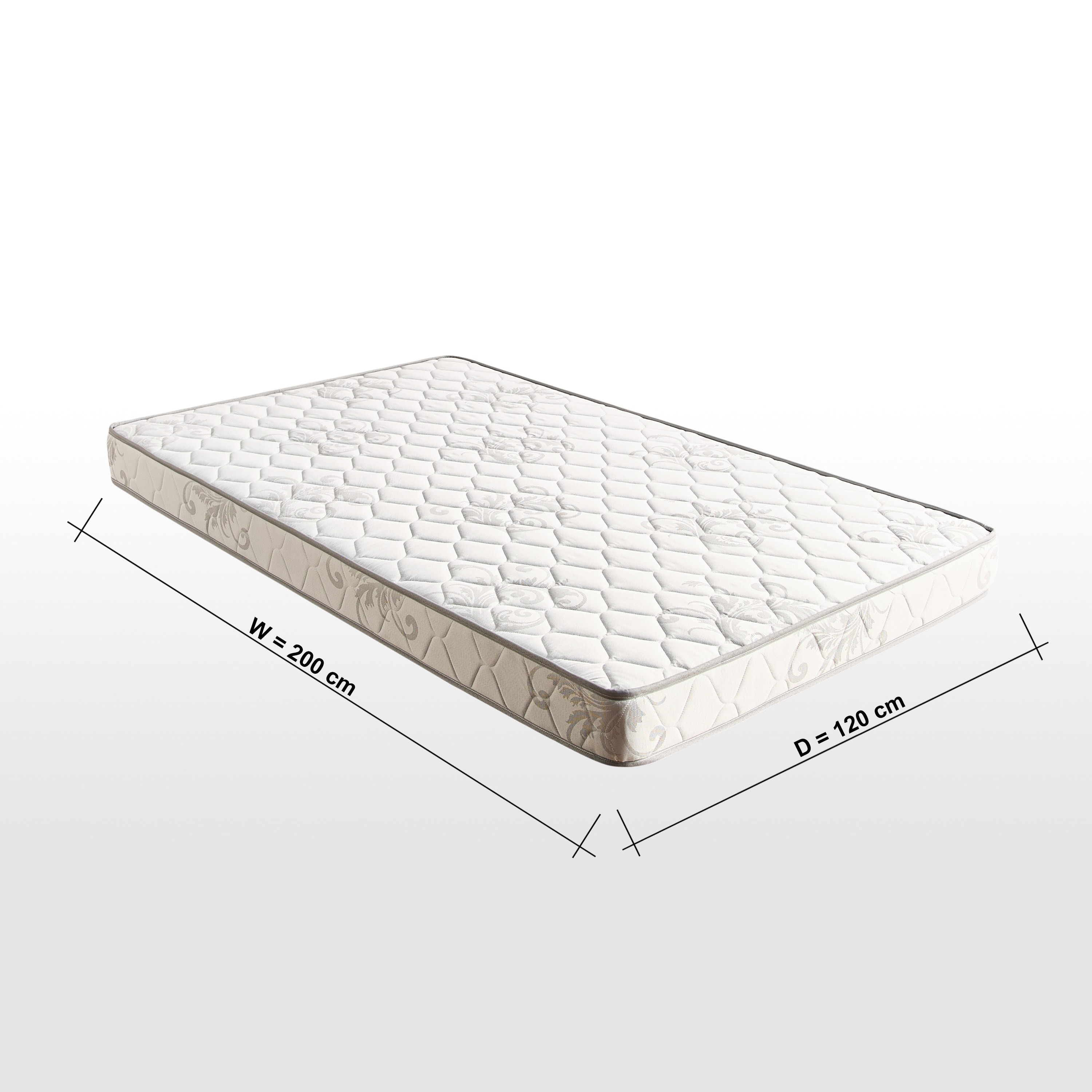 مرتبة فردية من الإسفنج المضغوط لتقويم العظام - سياستا - 120×200 سم-furniture-mattresses-singlemattresses-image-5