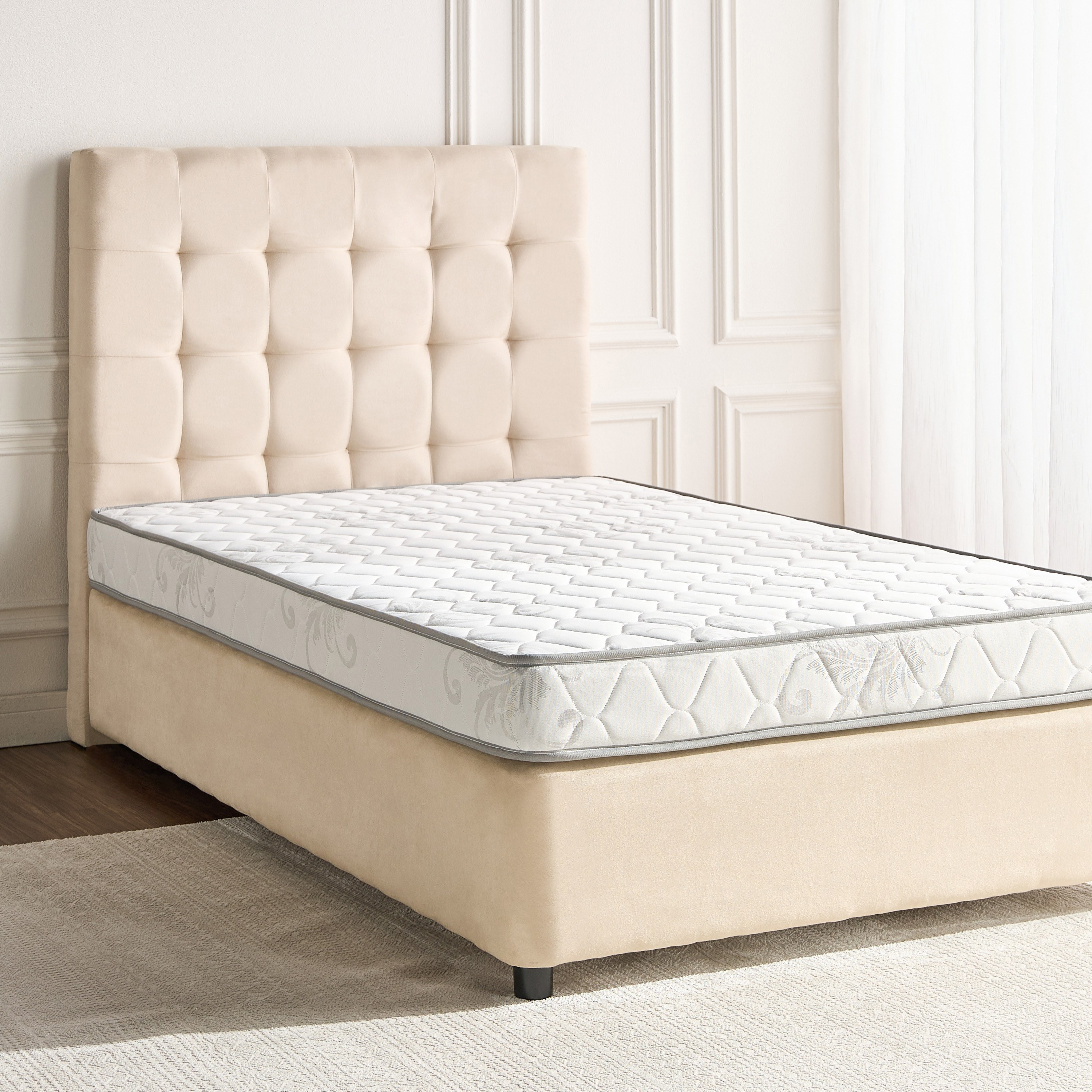 مرتبة فردية إسفنج مضغوط لتقويم العظام - سييستا - 90x190 سم-furniture-mattresses-singlemattresses-image-4