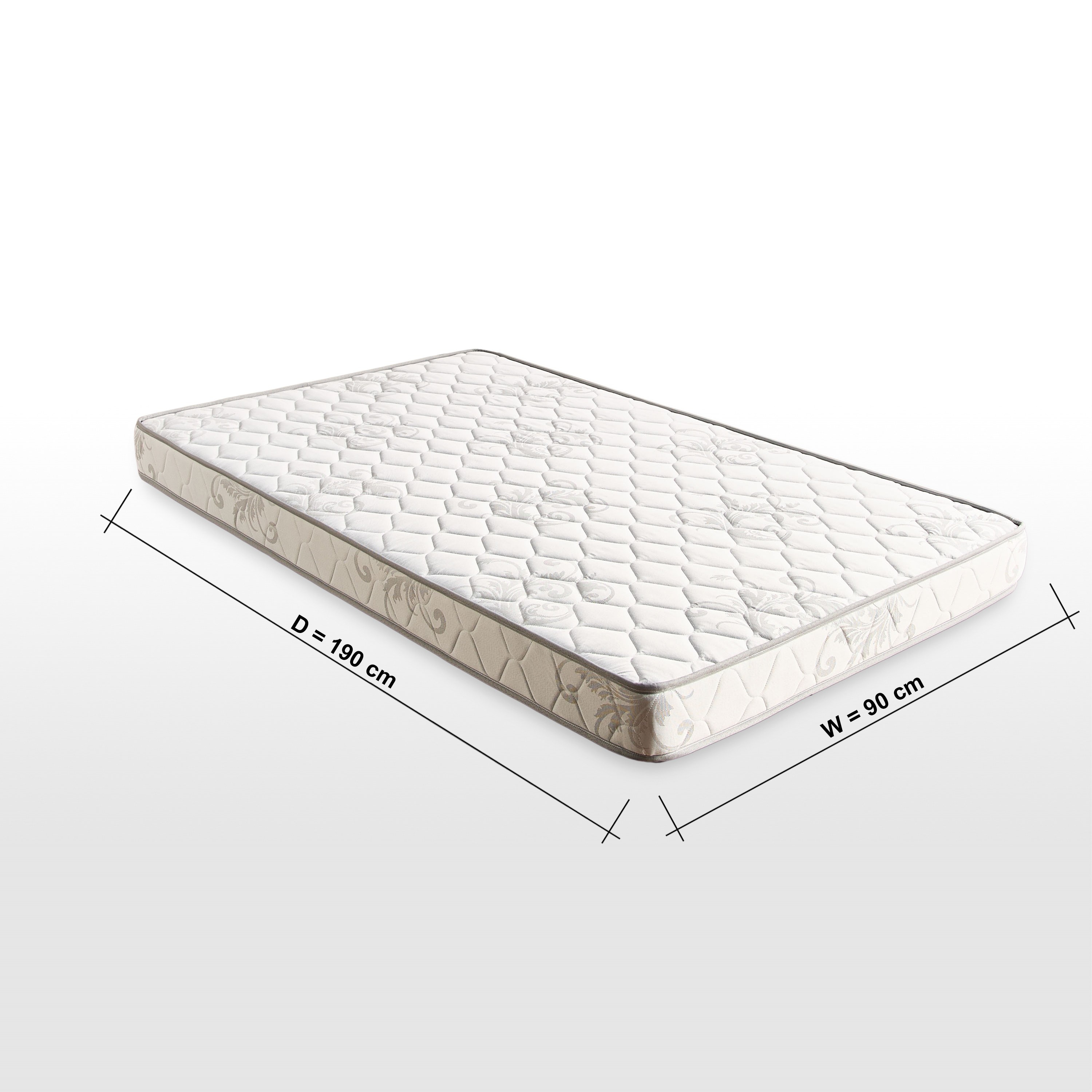 مرتبة فردية إسفنج مضغوط لتقويم العظام - سييستا - 90x190 سم-furniture-mattresses-singlemattresses-image-5