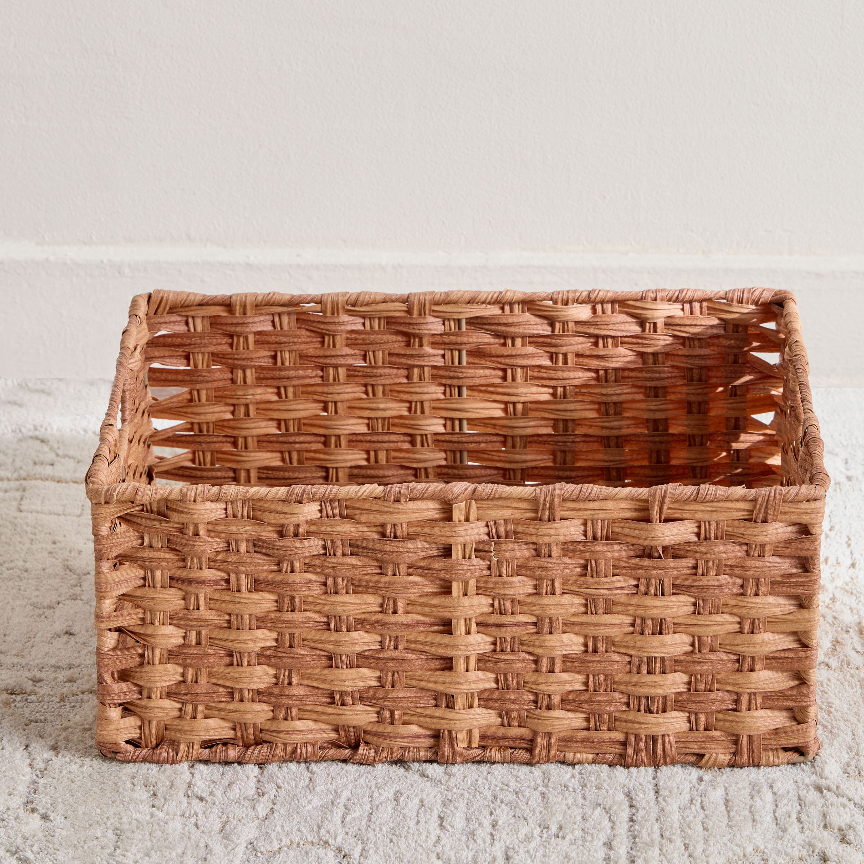 Helena Storage Basket - 45x32x19 cm-household-storage-storagesolutions-storageboxesandbaskets-image-1