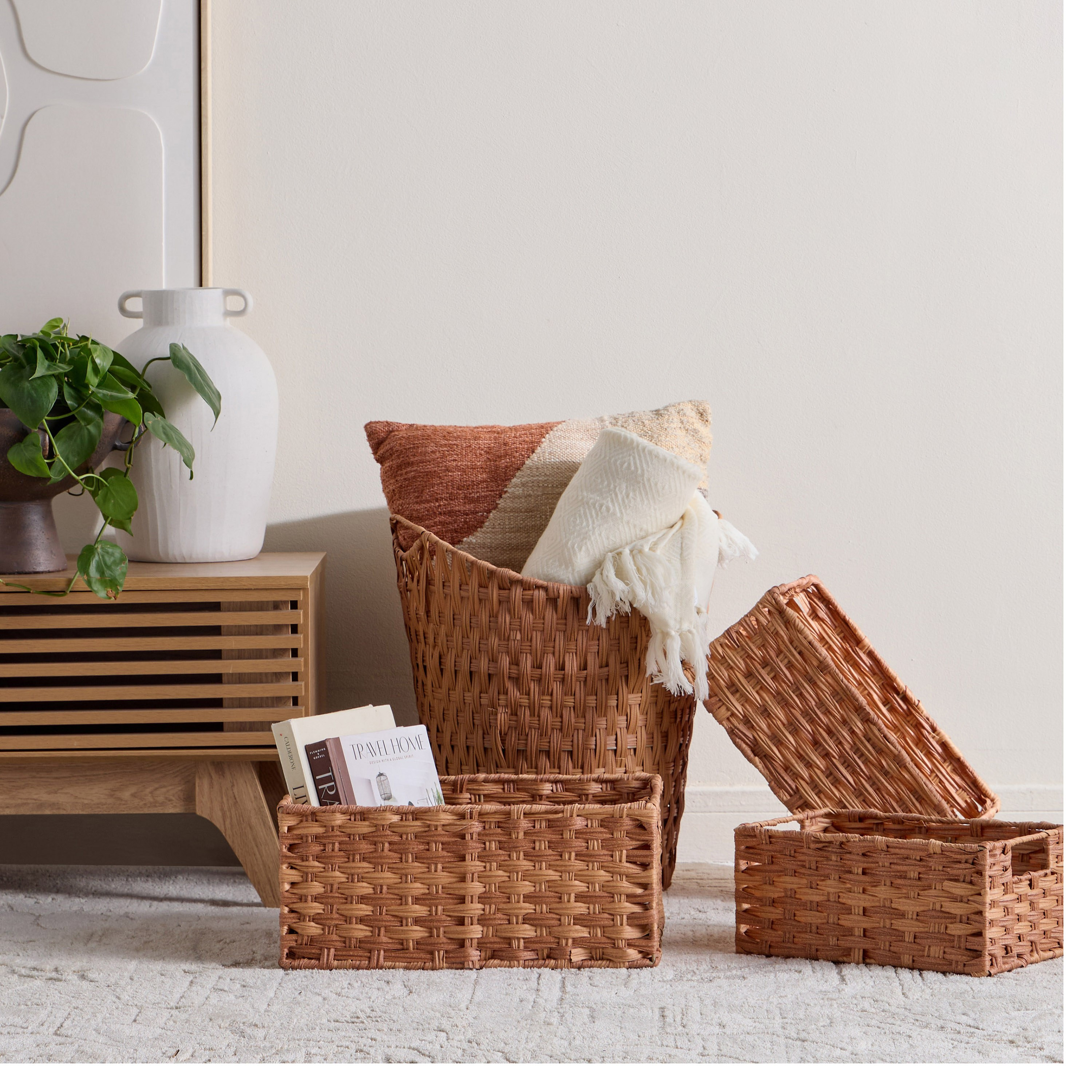 Helena Storage Basket - 40x27x16 cm-household-storage-storagesolutions-storageboxesandbaskets-image-3