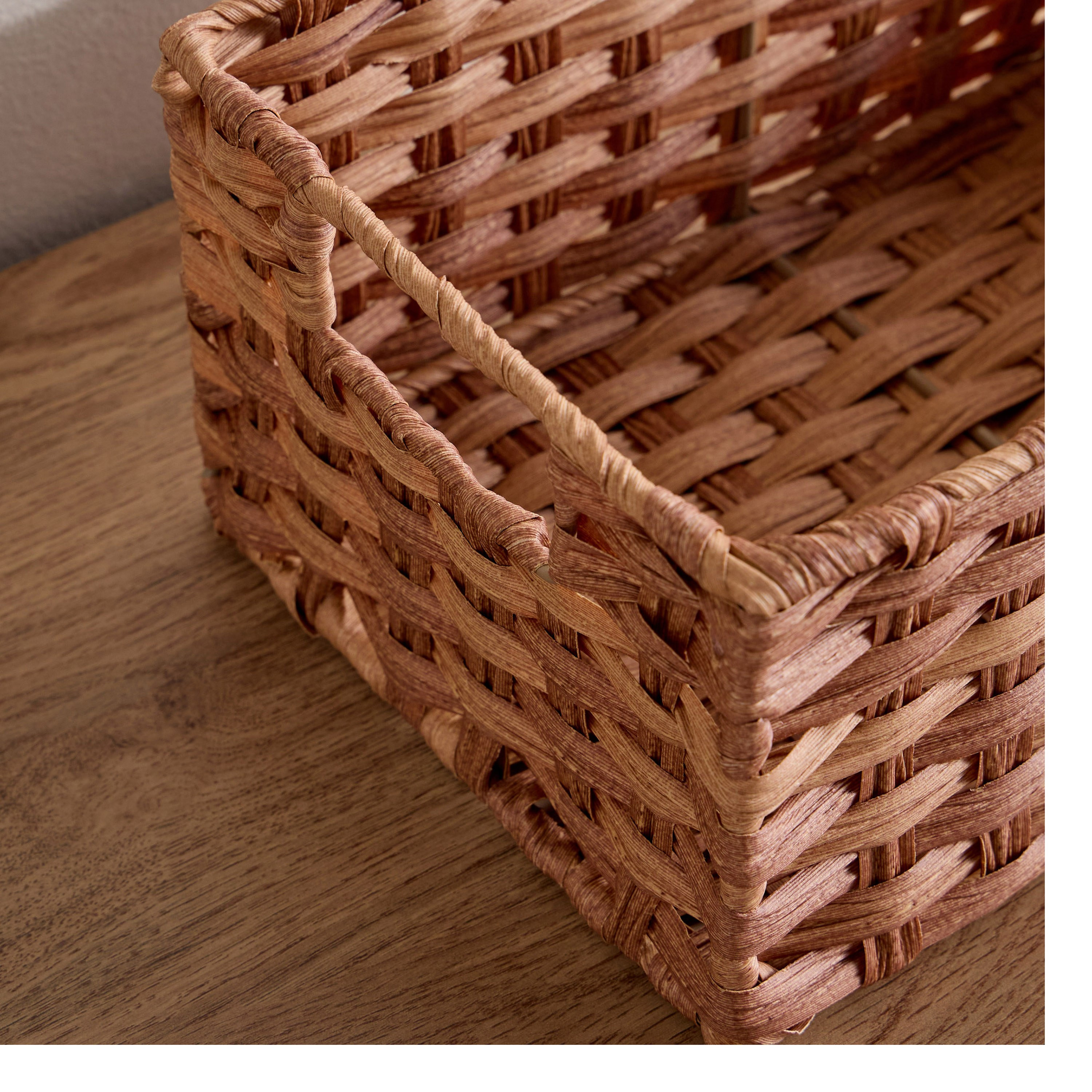 Helena Storage Basket - 35x22x15 cm-household-storage-storagesolutions-storageboxesandbaskets-image-2