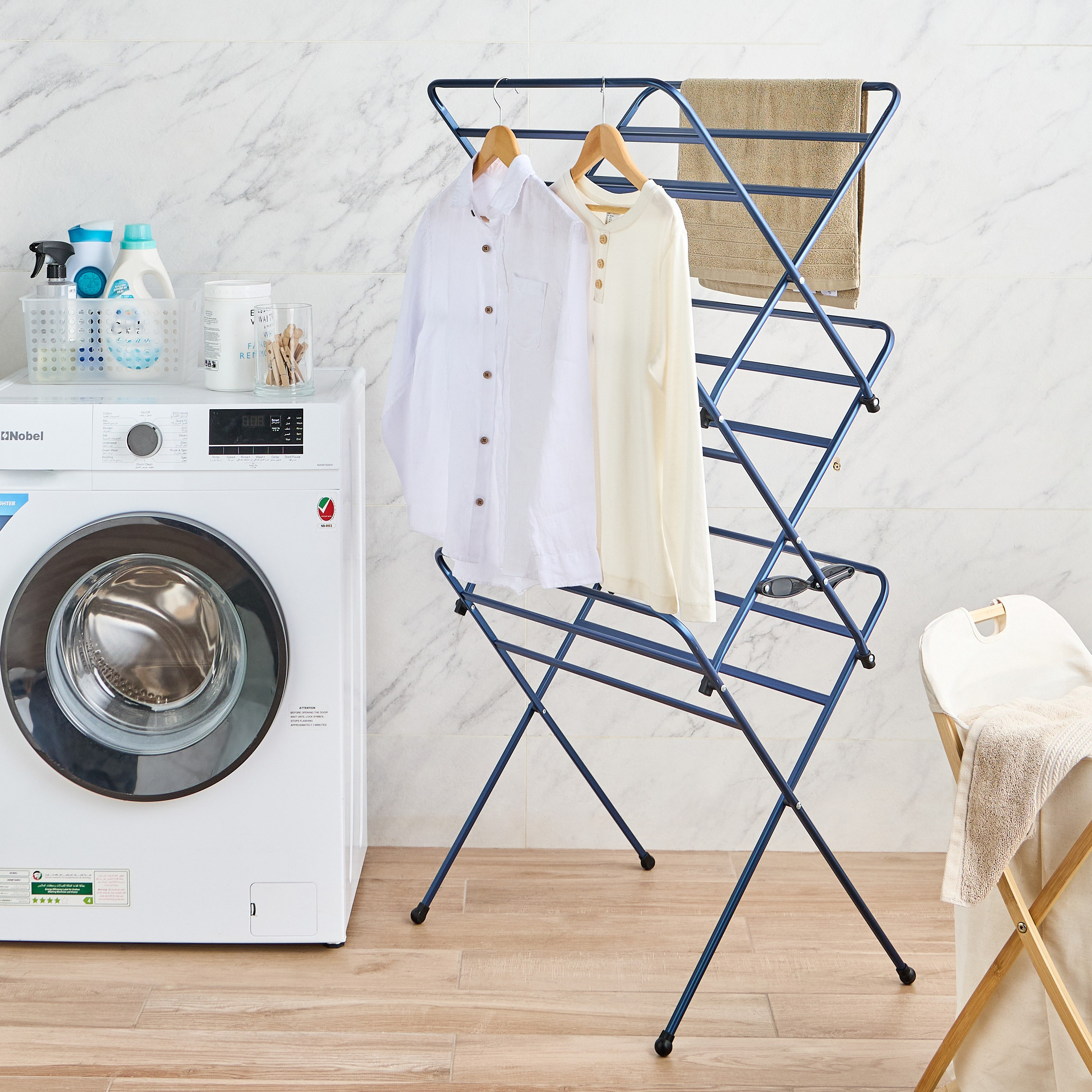 Concertina Clothes Drying Stand-household-bathandlaundry-laundrysolutions-clothesdryerandrails-image-6