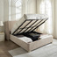 Fanous Queen Bed with Hydraulic Storage - 160x200 cm-furniture-bedroom-beds-queenbeds-image-3
