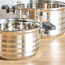 طقم أواني طهي ستانلس ستيل 14 قطعة - ترازيني-household-kitchen-cookware-cookwareandsets-image-4