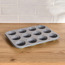 Bake It 12-Cup Carbon Steel Muffin Tray - 26x35 cm-binpromo_KSA_Alrajhi_17062026-image-1