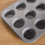 Bake It 12-Cup Carbon Steel Muffin Tray - 26x35 cm-binpromo_KSA_Alrajhi_17062026-image-2