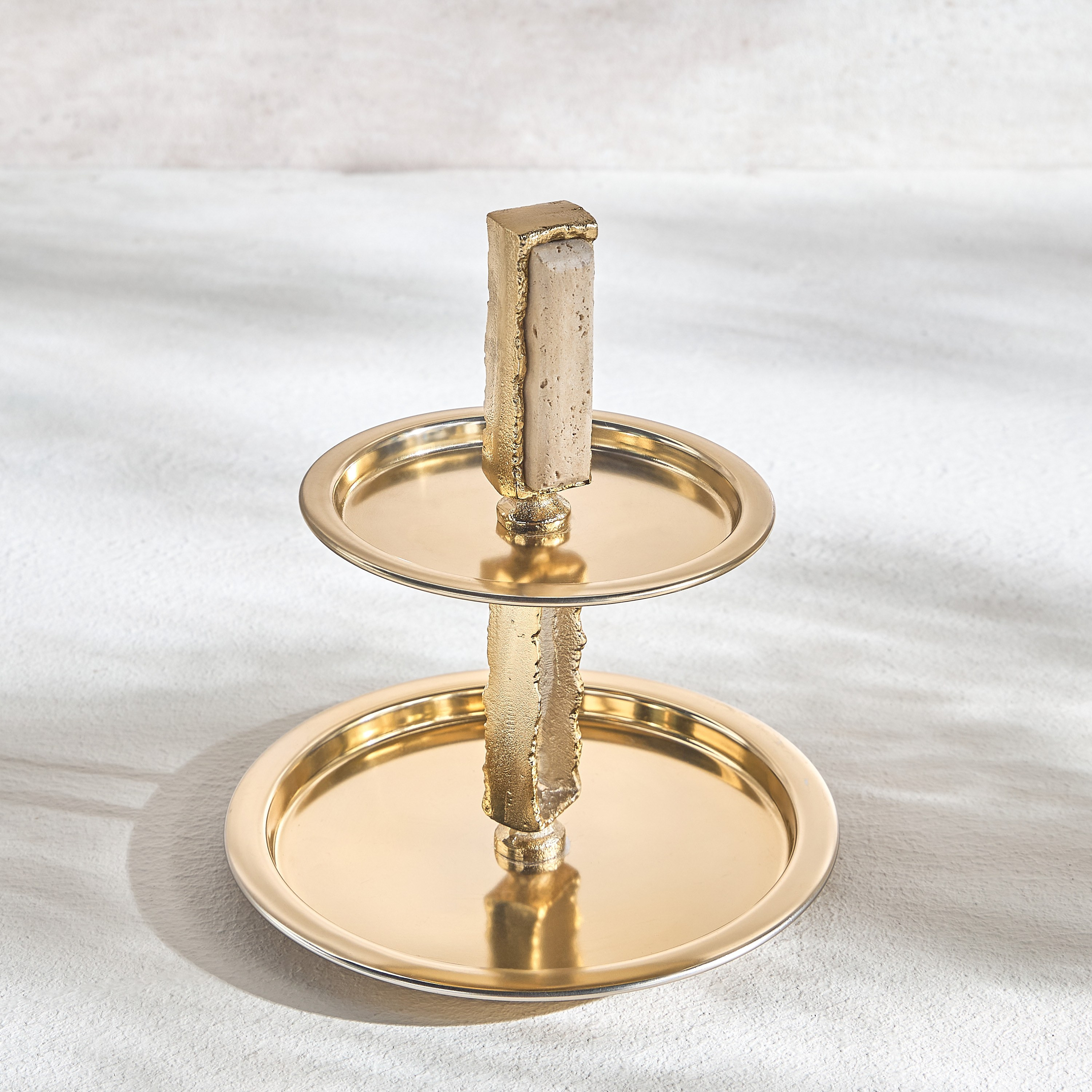 Dahab Zorn 2-Tier Cake Stand - 21 cm-household-decor-boxesandtrays-image-1