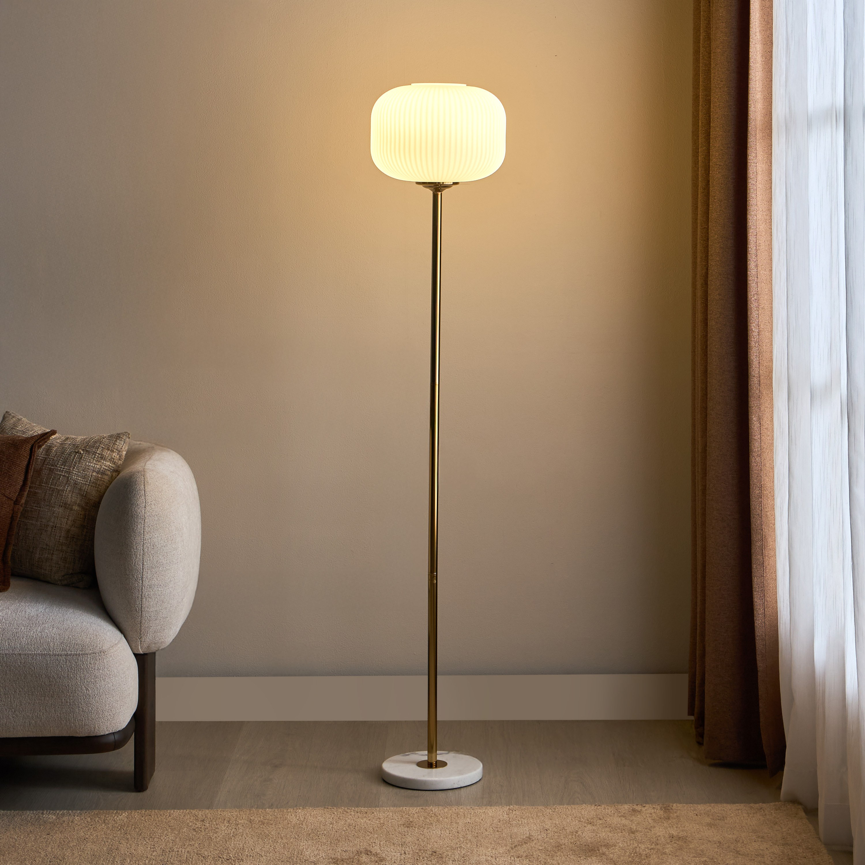 Mochi Glass Floor Lamp - 158 cm-household-lighting-floorlamps-image-2