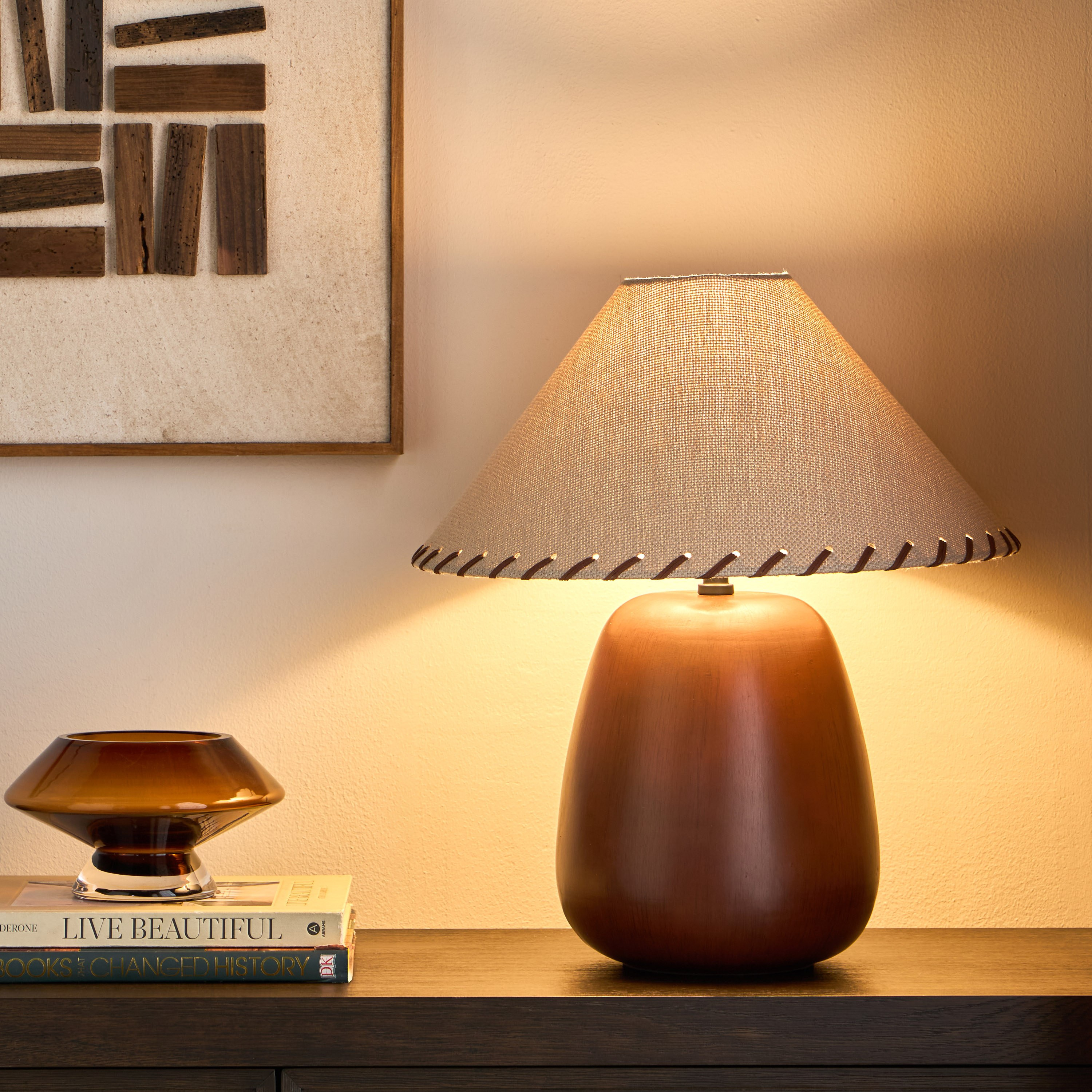 مصباح طاولة من البوليريسين - تشيس - 52 سم-household-lighting-tableanddesklamps-image-4
