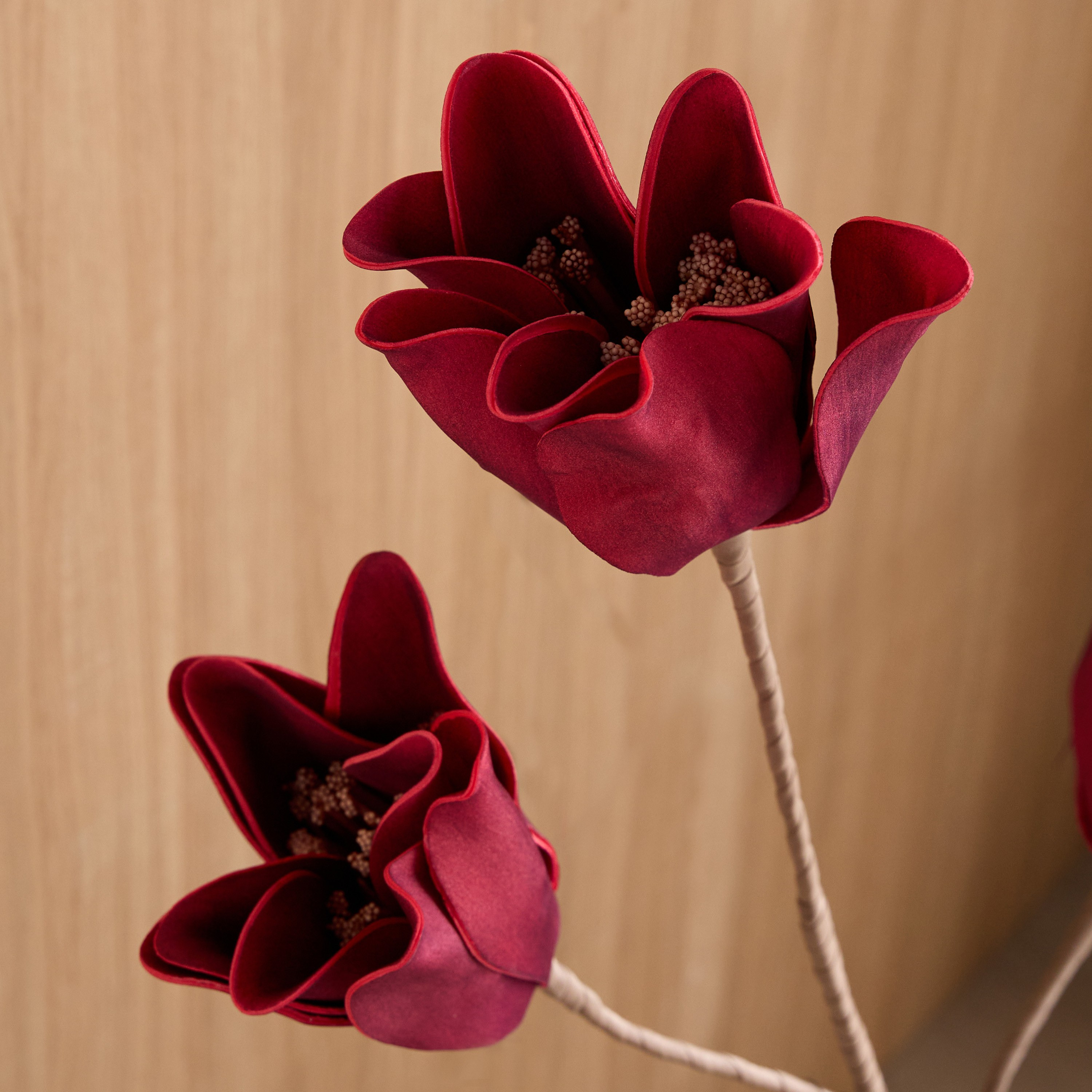 Kapok Flower Stem - 105 cm-household-gardenandoutdoor-artificialflowersandplants-stems-image-2
