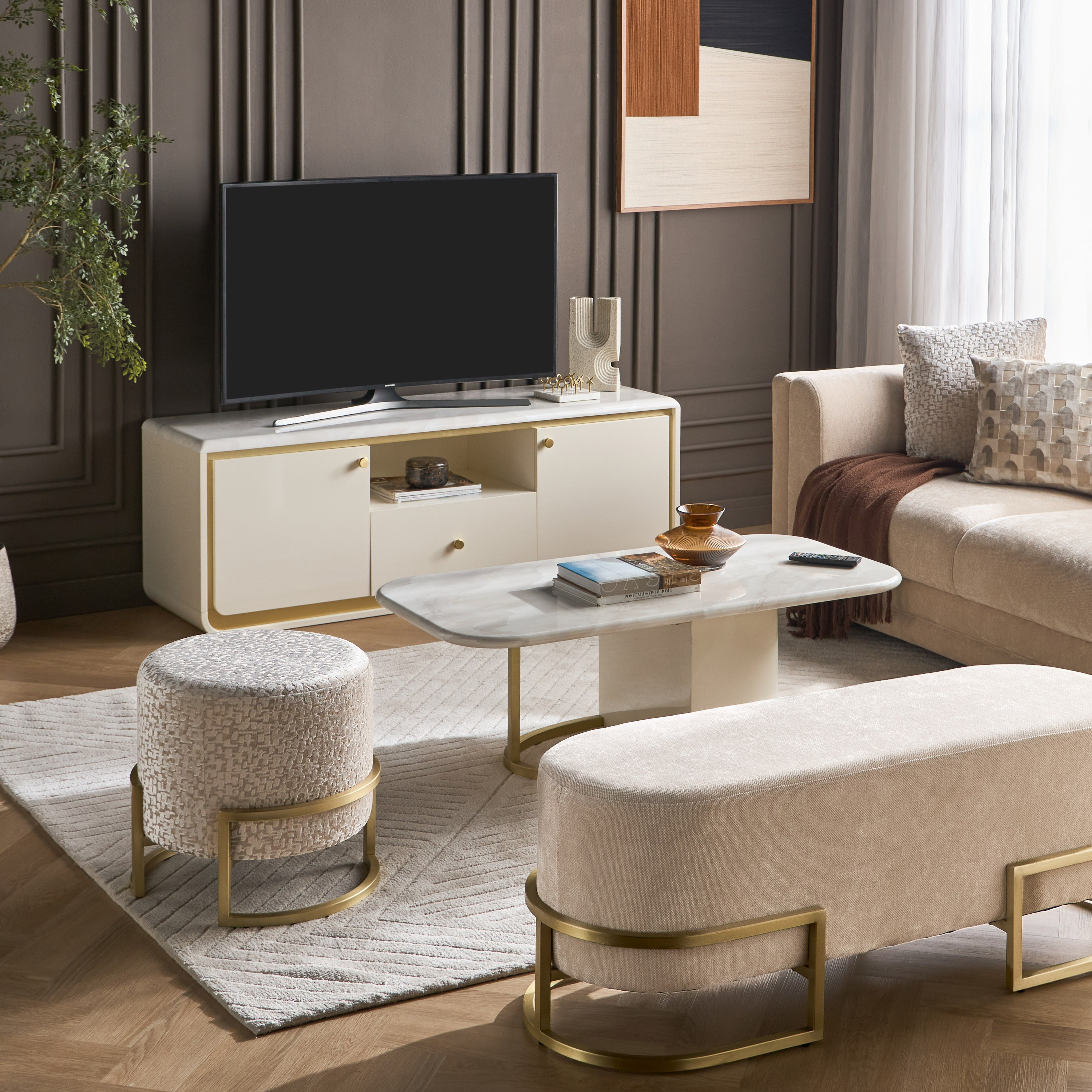 مقعد عثماني قماش - فانوس-furniture-sofaandseating-ottomansbeanbagsandpoufs-image-4