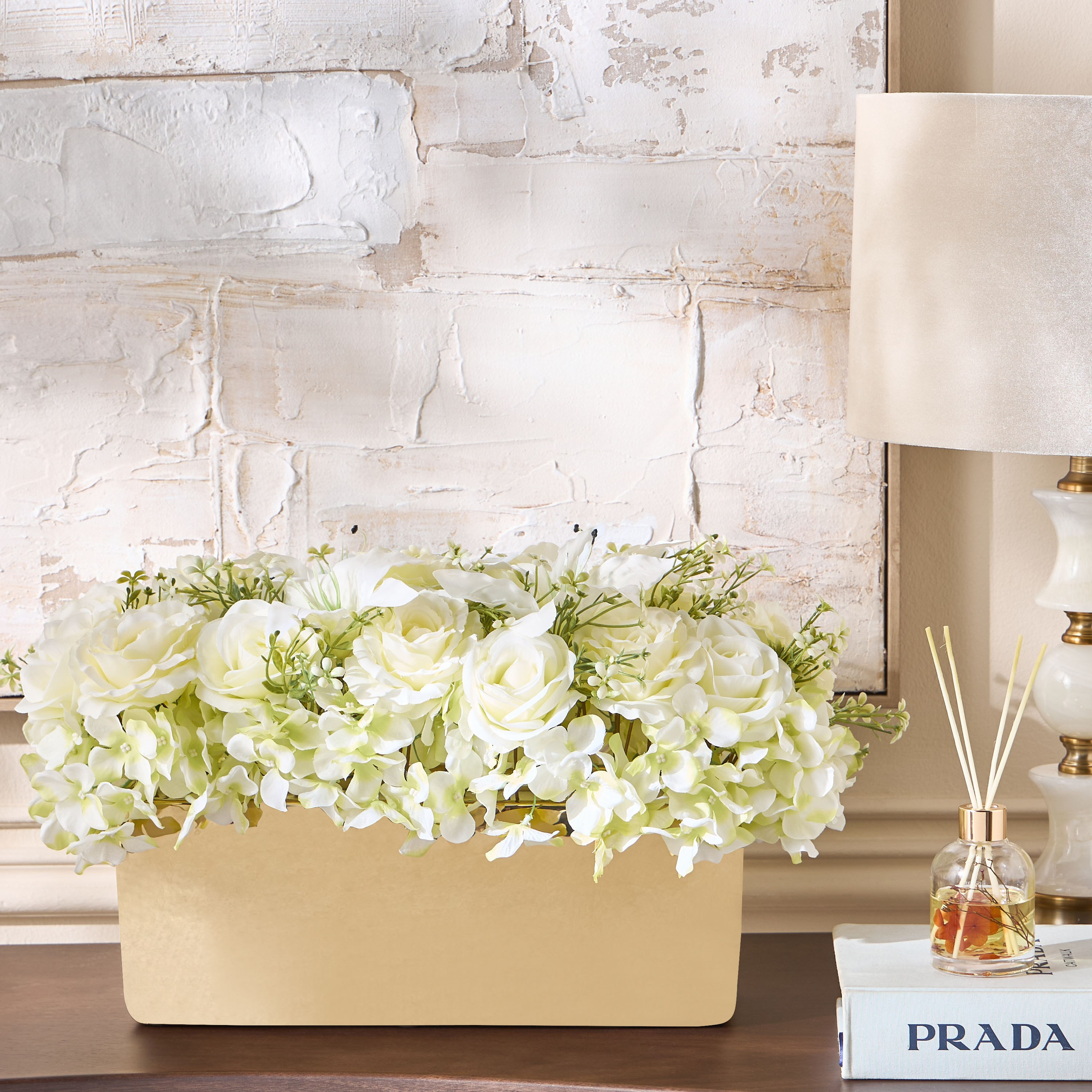 Gild Aurelio Plant in Pot - 32 cm-household-gardenandoutdoor-artificialflowersandplants-flowers-image-2