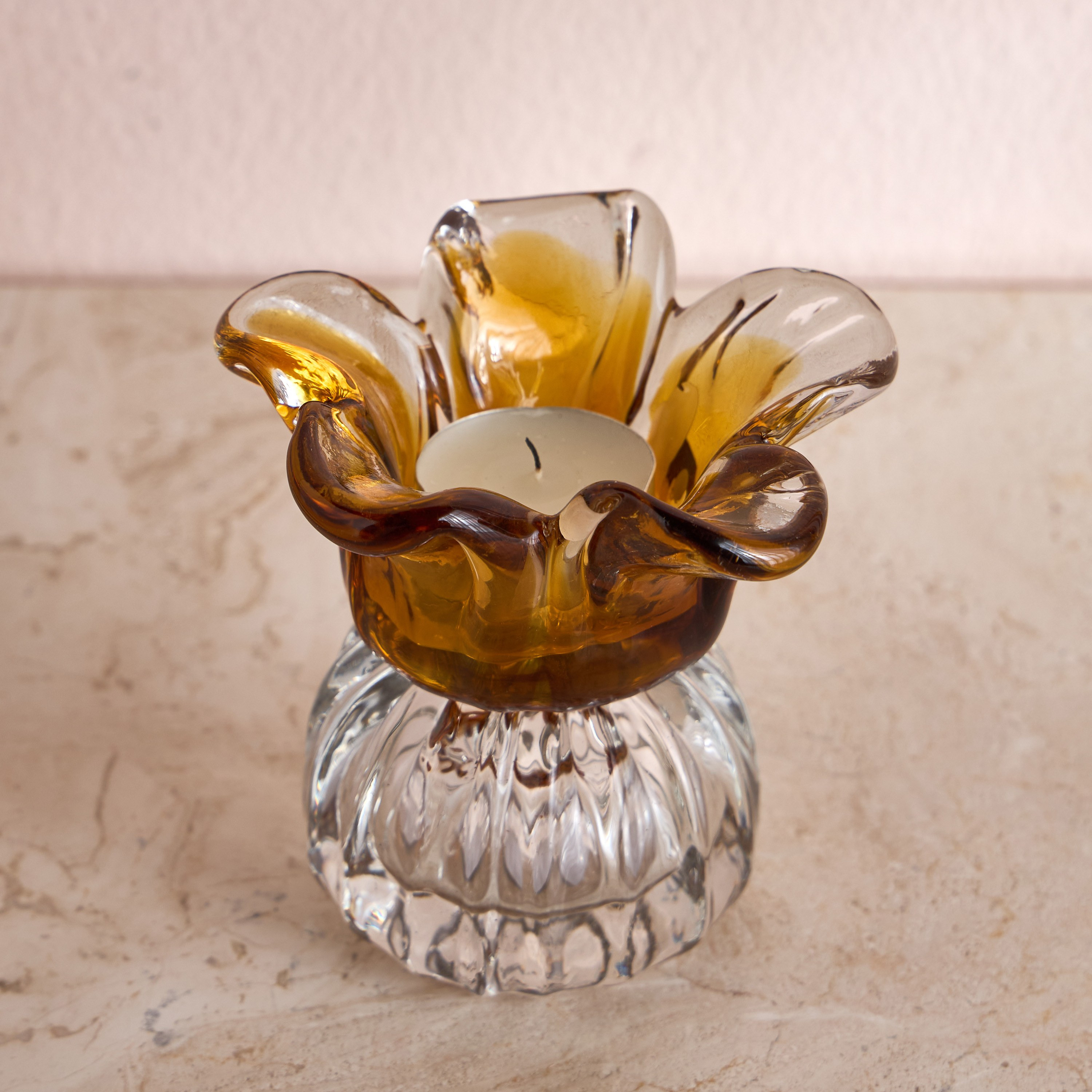 Lotus Tealight Candleholder-household-decor-candleholdersandlanterns-image-1