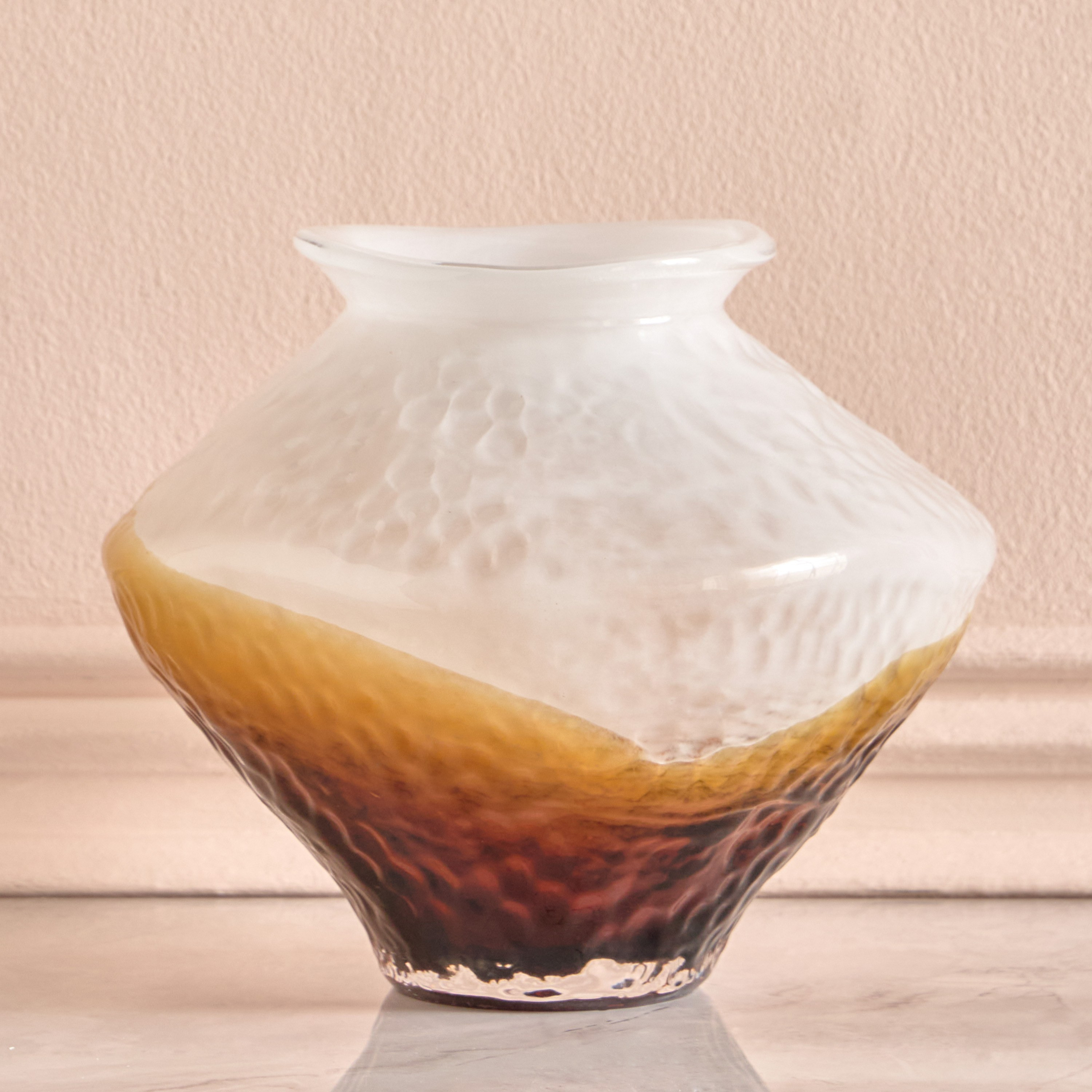 Dahab Glass Vase - 26 cm-household-decor-vasesandbowls-image-1