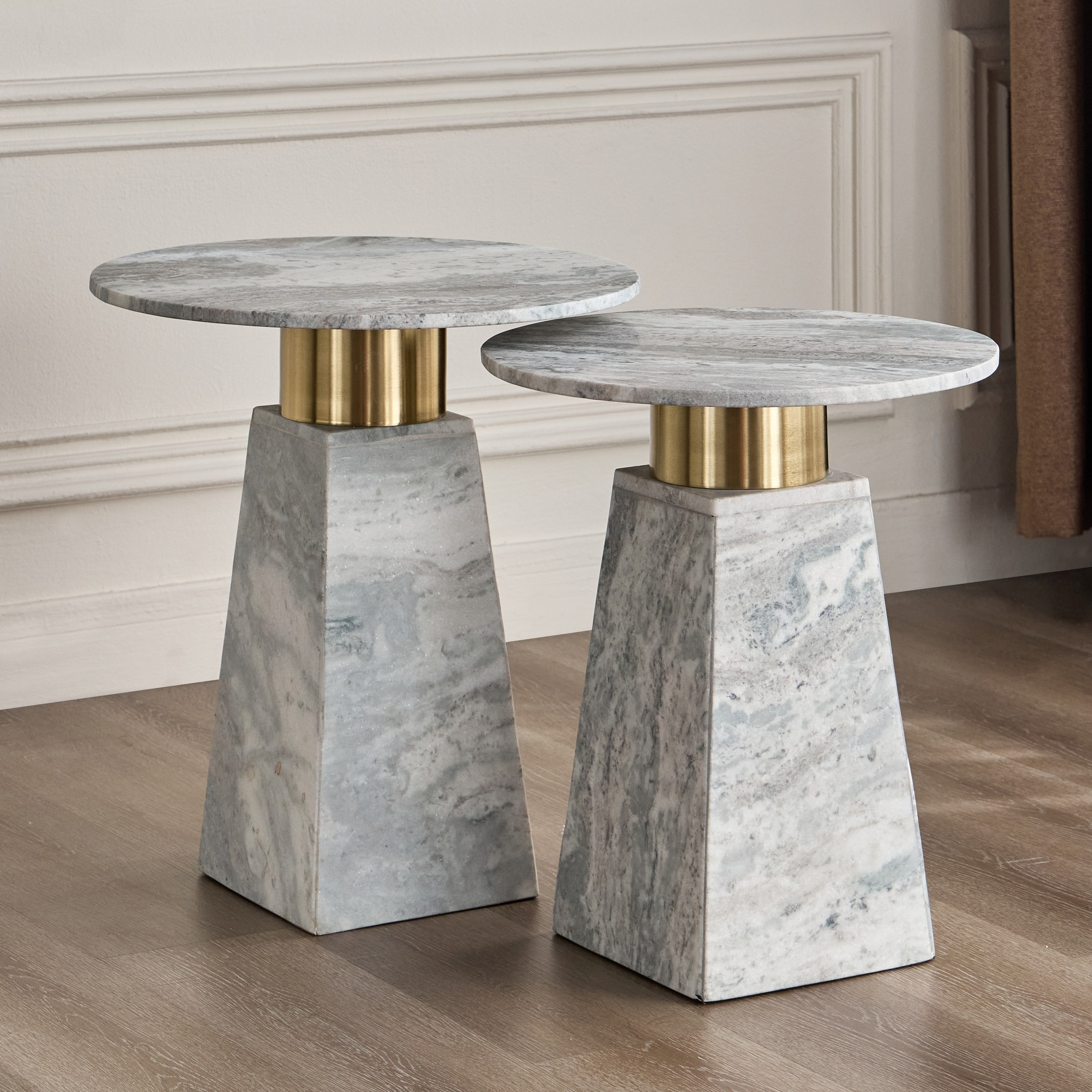 Carl Marble Top Nesting Tables - Set of 2-furniture-livingroom-nestoftables-image-1