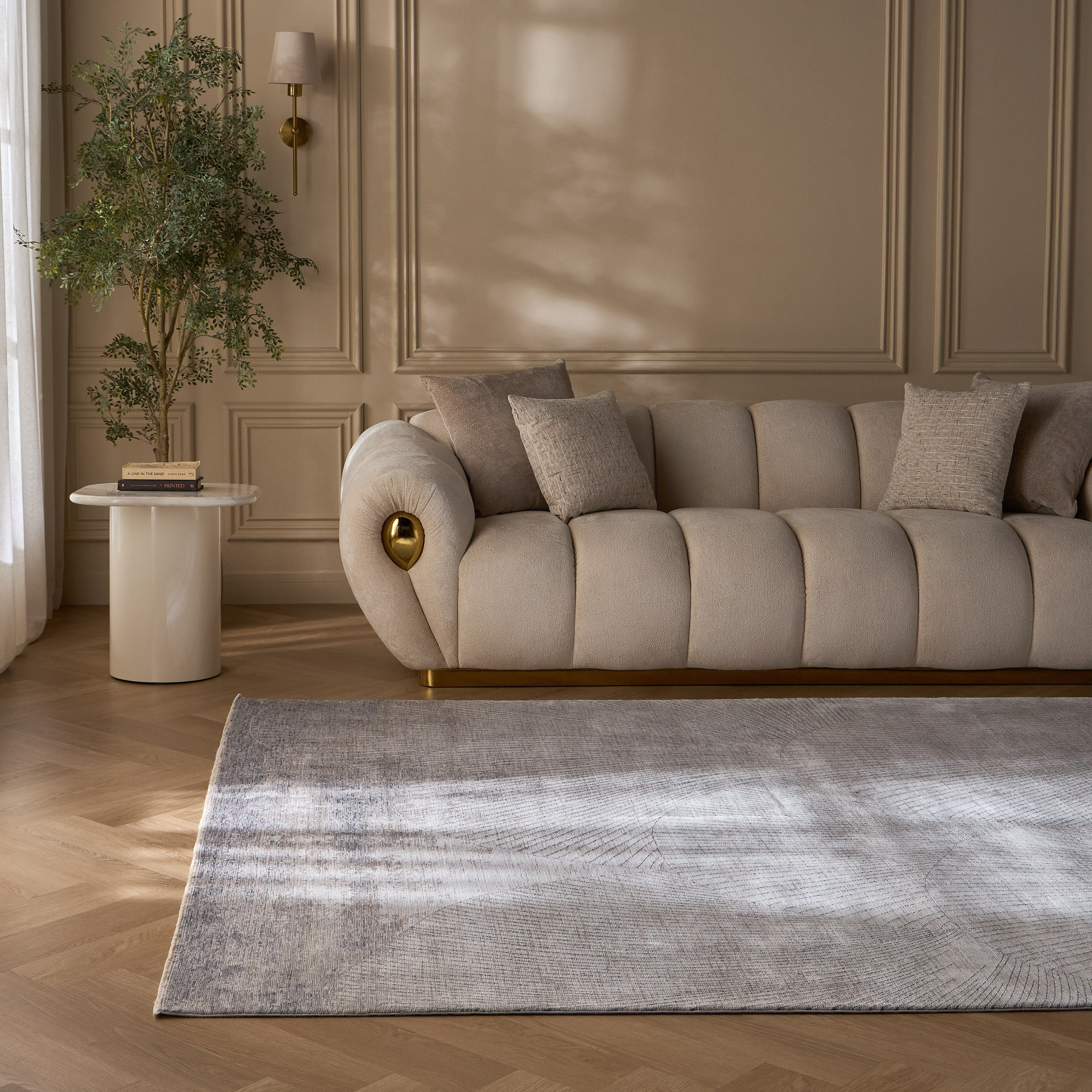 سجادة فيسكوز - زهرة - 200x290 سم-household-rugsandcarpets-rugs-image-5