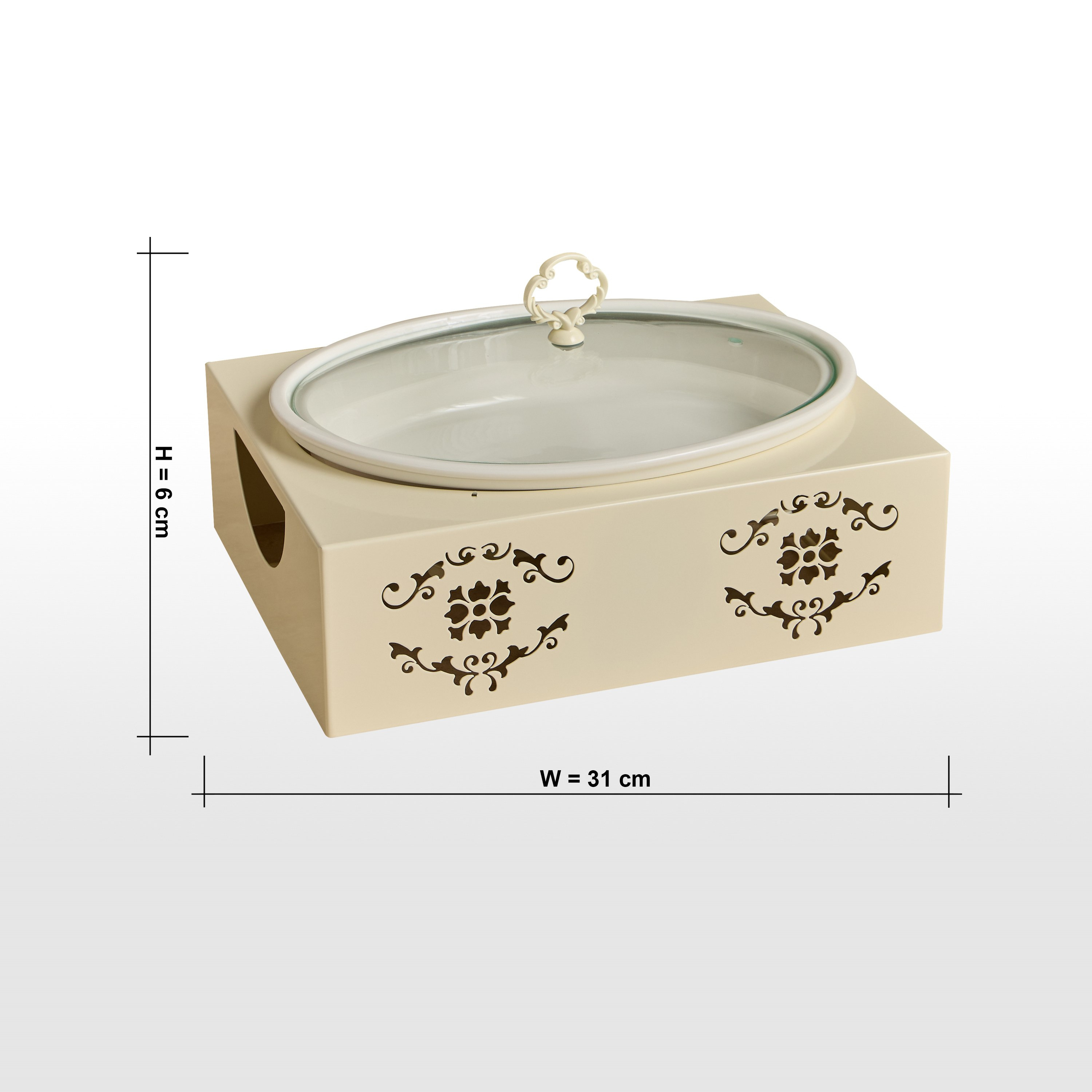 Aleena Food Warmer - 1.3 L-household-dining-serveware-foodwarmersandcasseroles-image-5