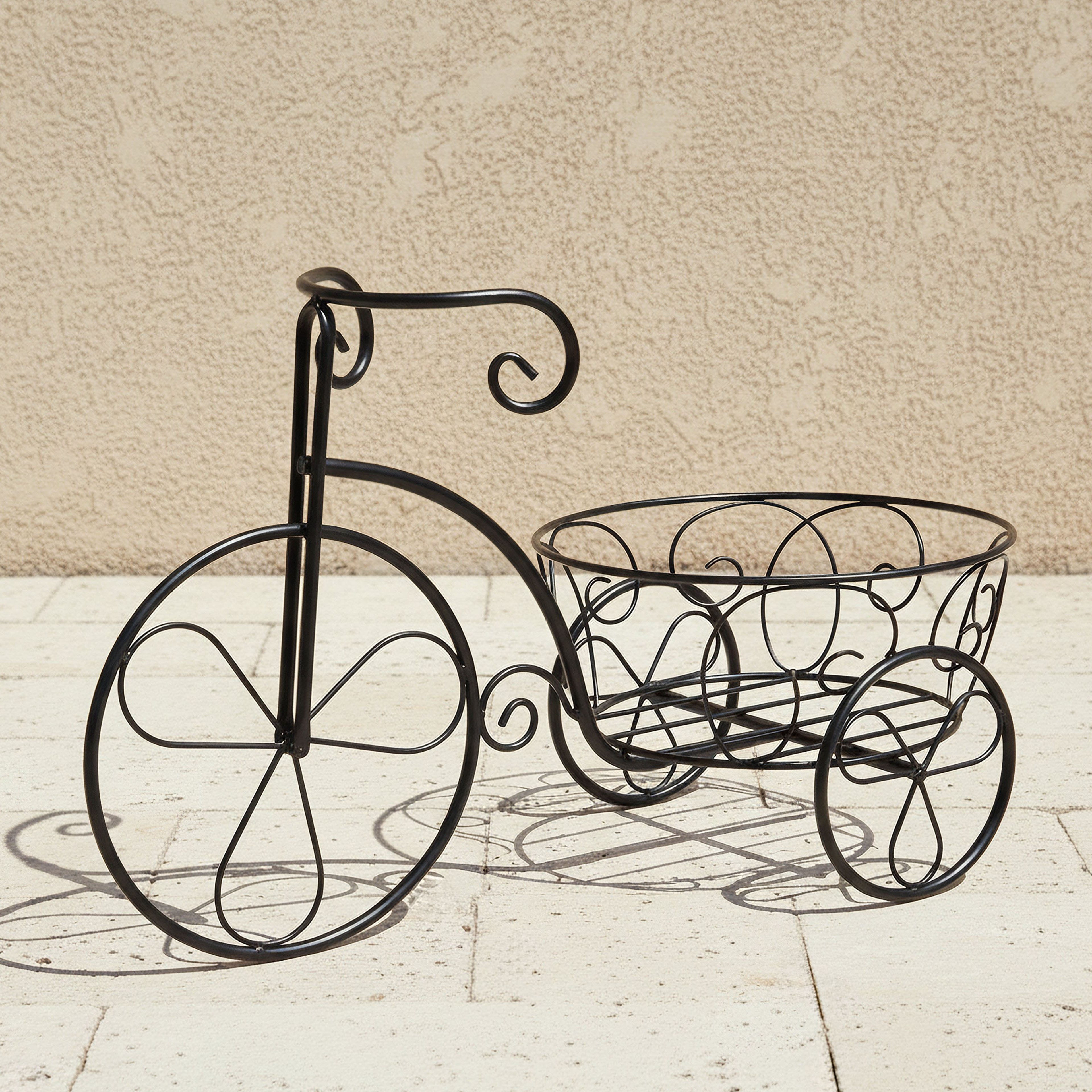 Sequia Metal Planter - 31 cm-household-gardenandoutdoor-trellisandstands-plantstands-image-1