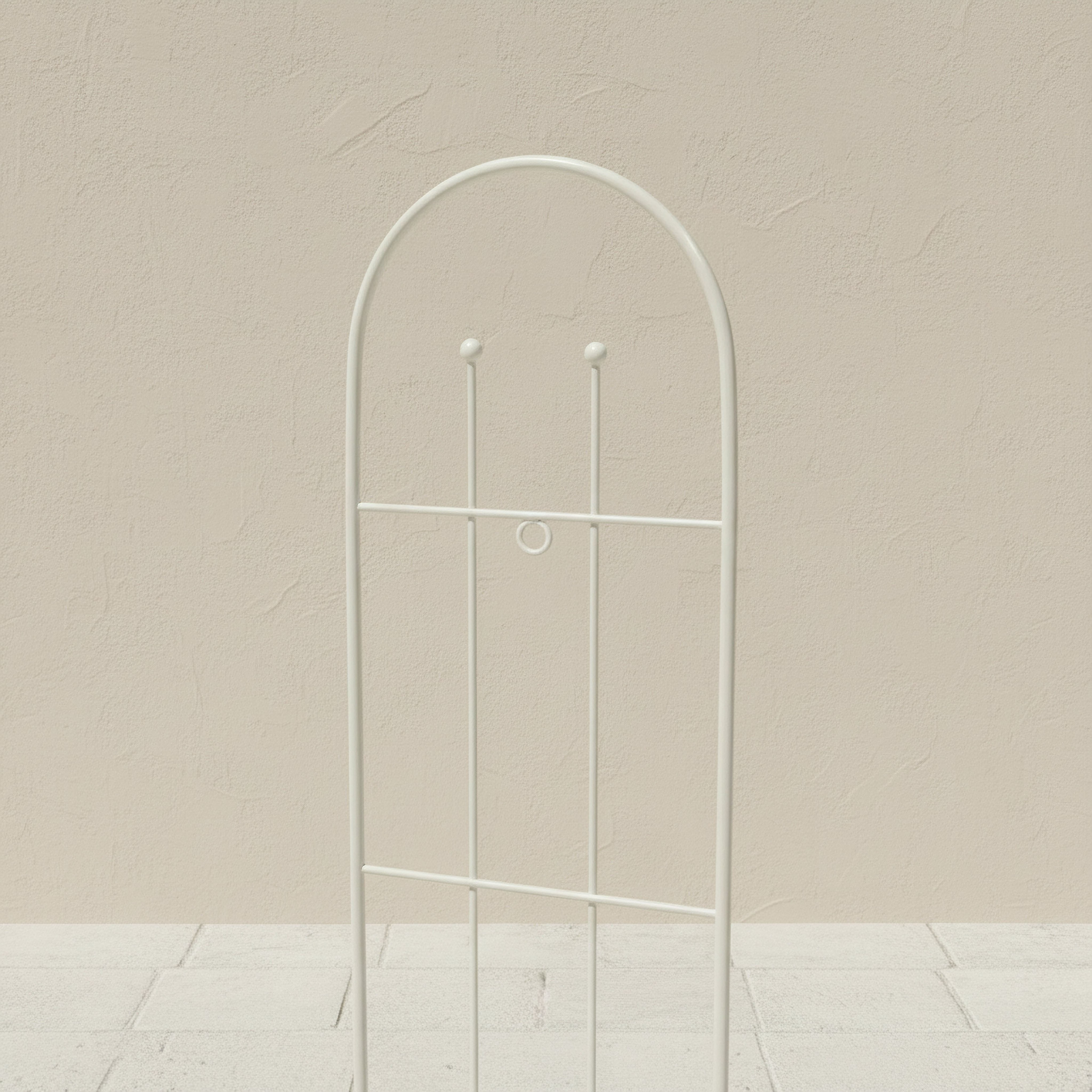 Zesty Single Garden Metal Trellis-household-gardenandoutdoor-trellisandstands-trellis-image-2